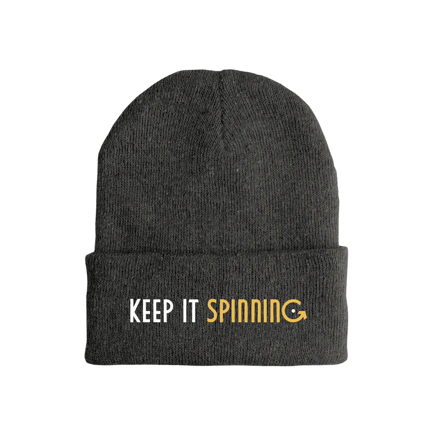Merchbar Music Life Music Life Hat | Keep It Spinning Music Life Beanie Hat