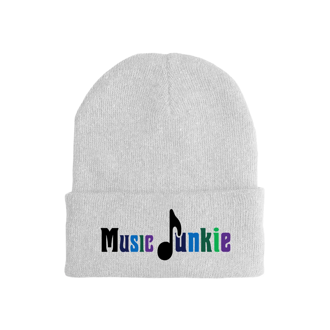 Merchbar Music Life Music Life Hat | Music Junkie Music Life Beanie Hat