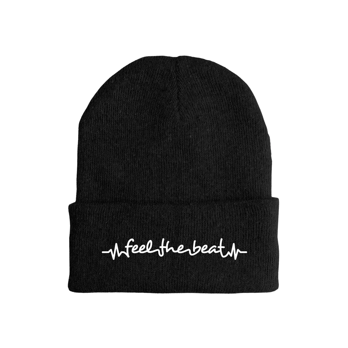 Merchbar Music Life Music Life Hat | Feel The Beat Music Life Beanie Hat