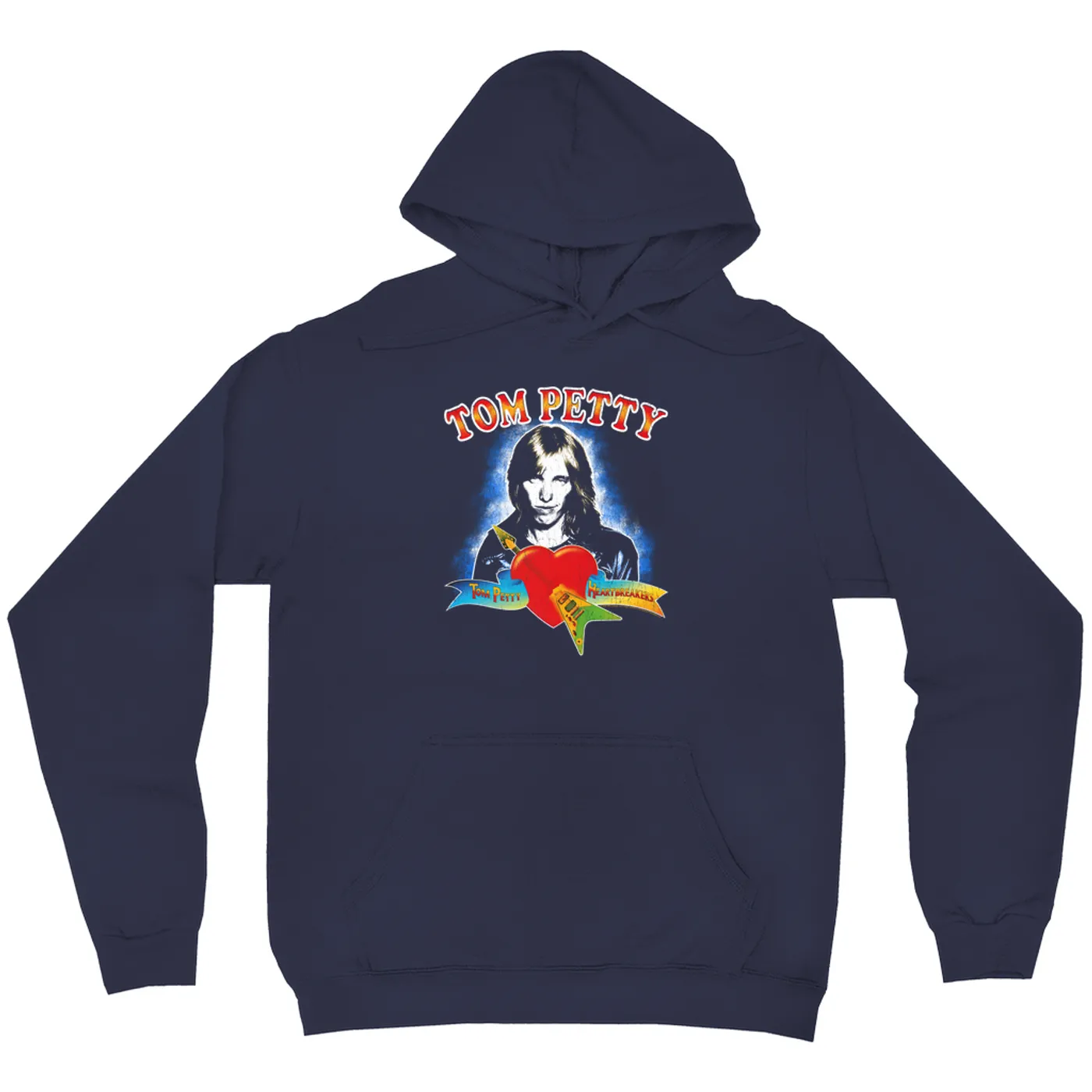 Tom Petty and the Heartbreakers Hoodie | First Album Design (Merchbar Exclusive) Tom Petty Hoodie