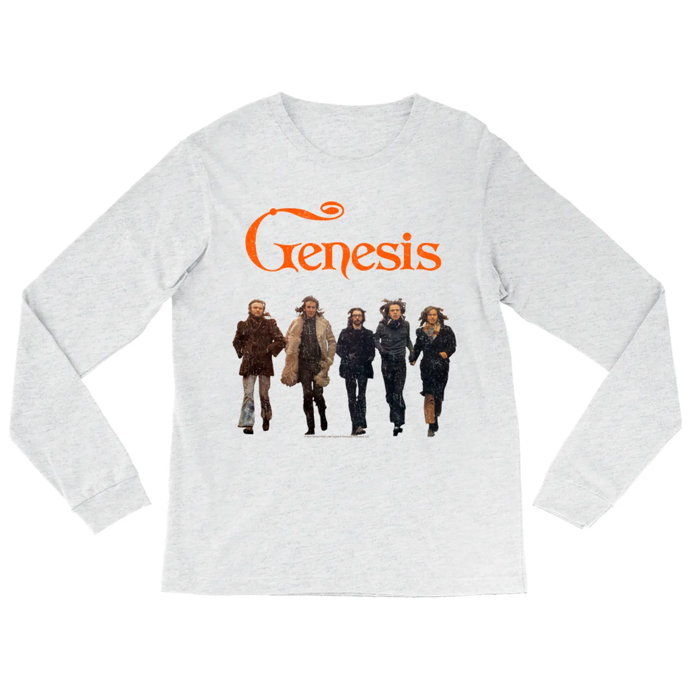 Genesis Long Sleeve Shirt | The Early Years Photo Distressed Genesis Shirt