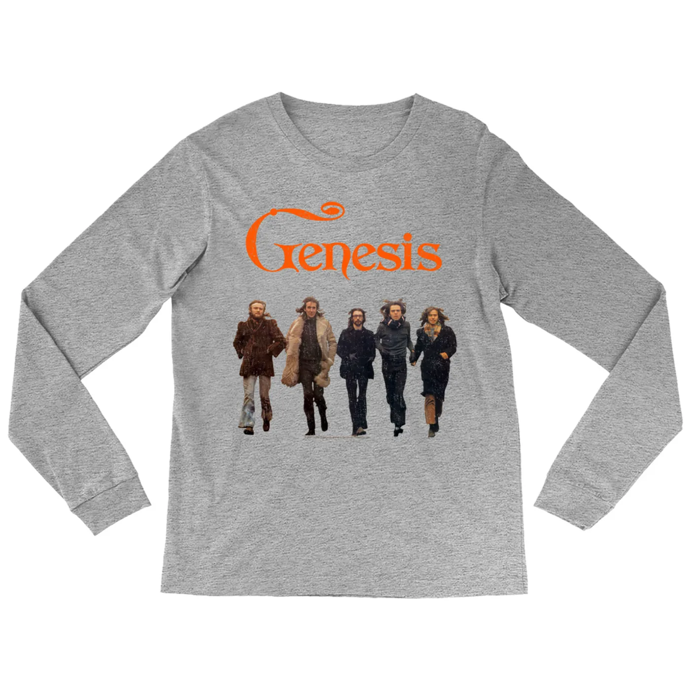 Genesis Long Sleeve Shirt | The Early Years Photo Distressed Genesis Shirt