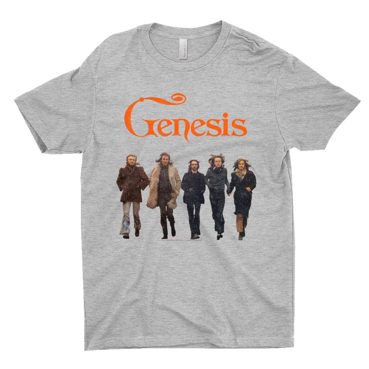Genesis T-Shirt | The Early Years Photo Distressed Genesis Shirt