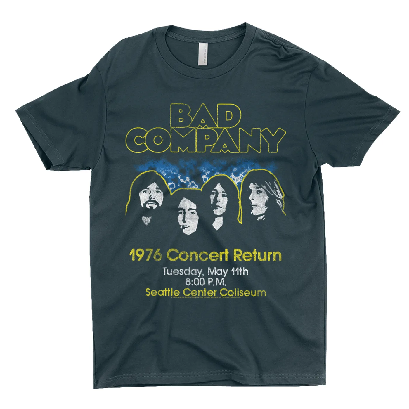 Bad Company T-Shirt | 1976 Concert Return Distressed Bad Company Shirt