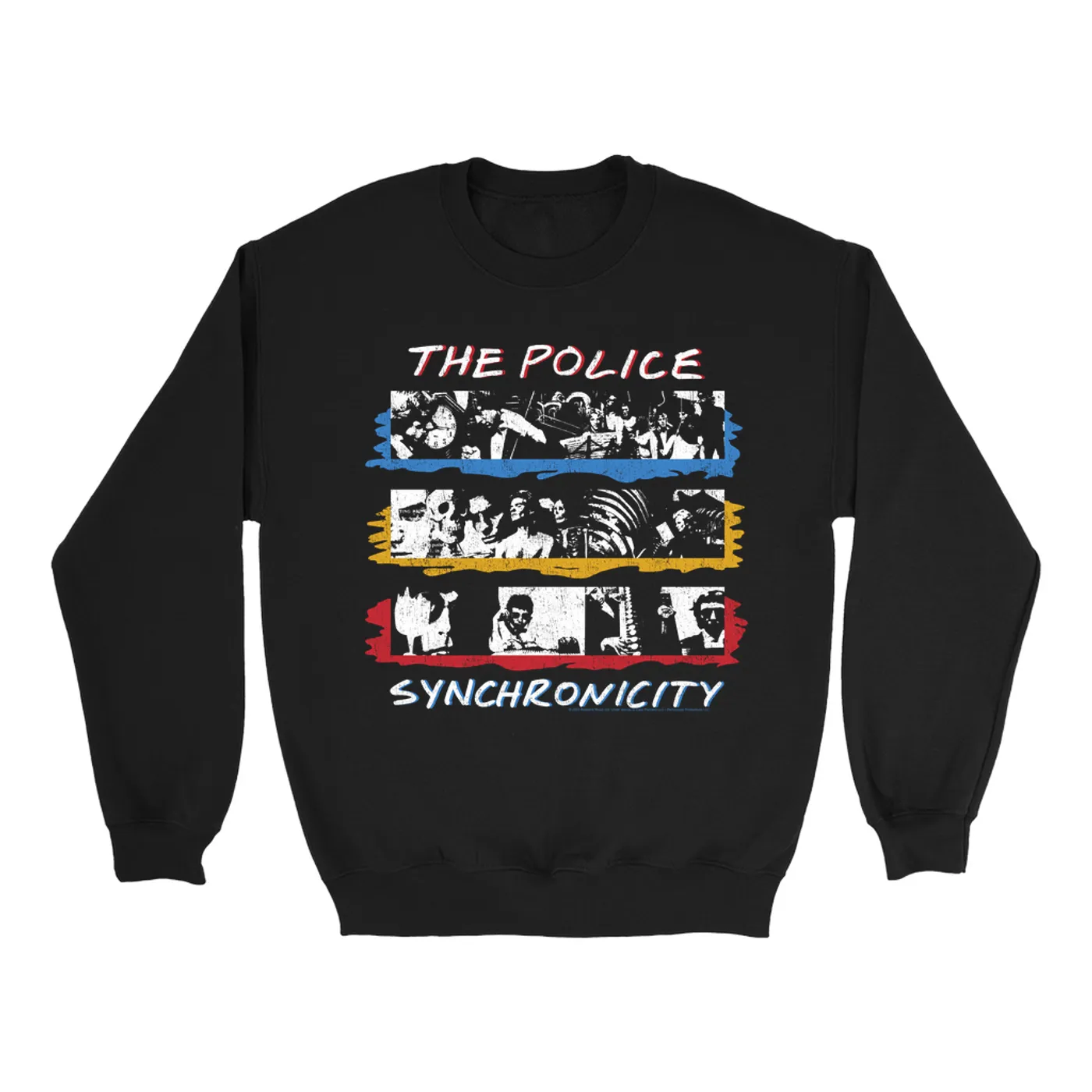 The Police Sweatshirt | 1983 Synchronicity Album Design The Police Sweatshirt