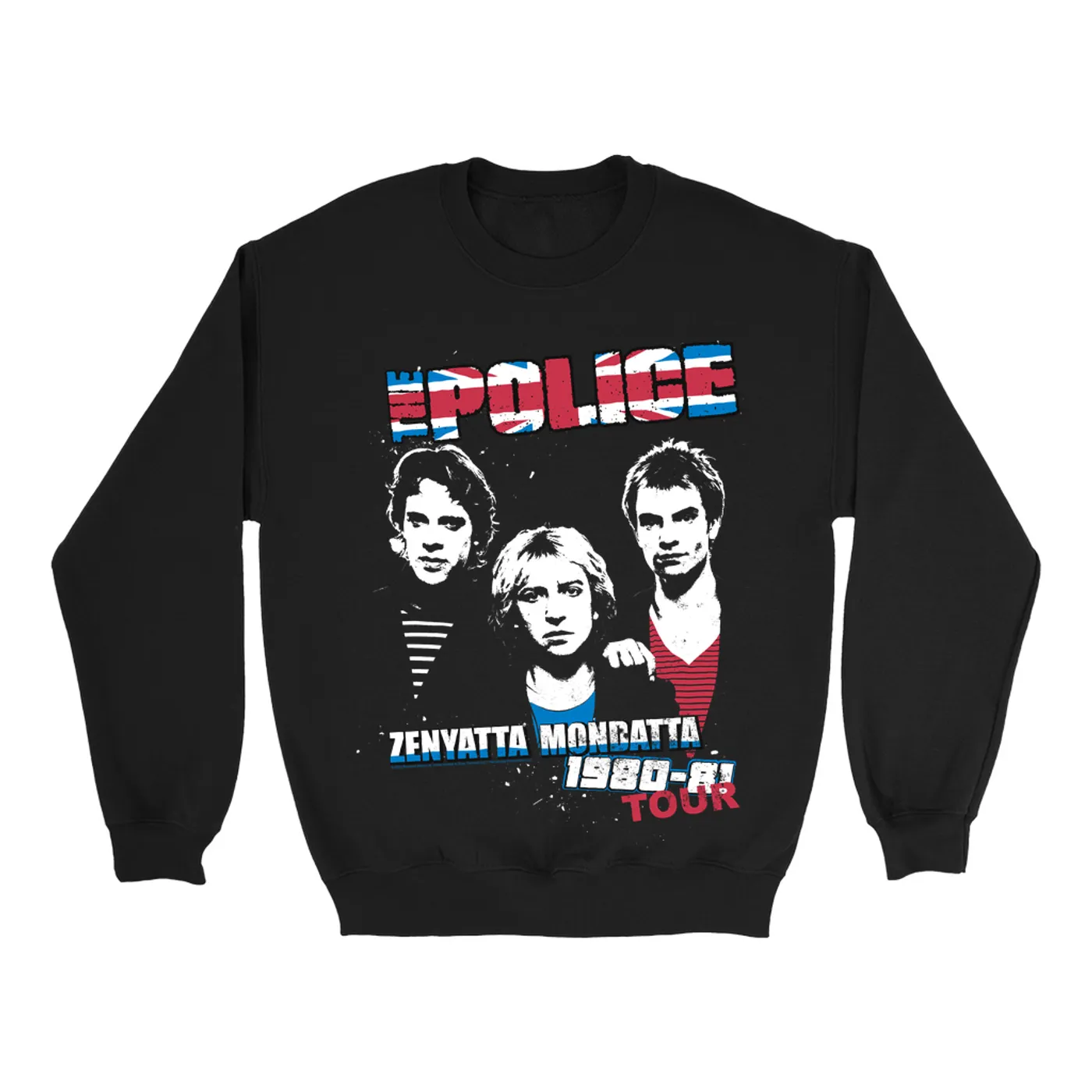 The Police Sweatshirt | 1981-82 Zenyatta Mondatta Tour The Police Sweatshirt