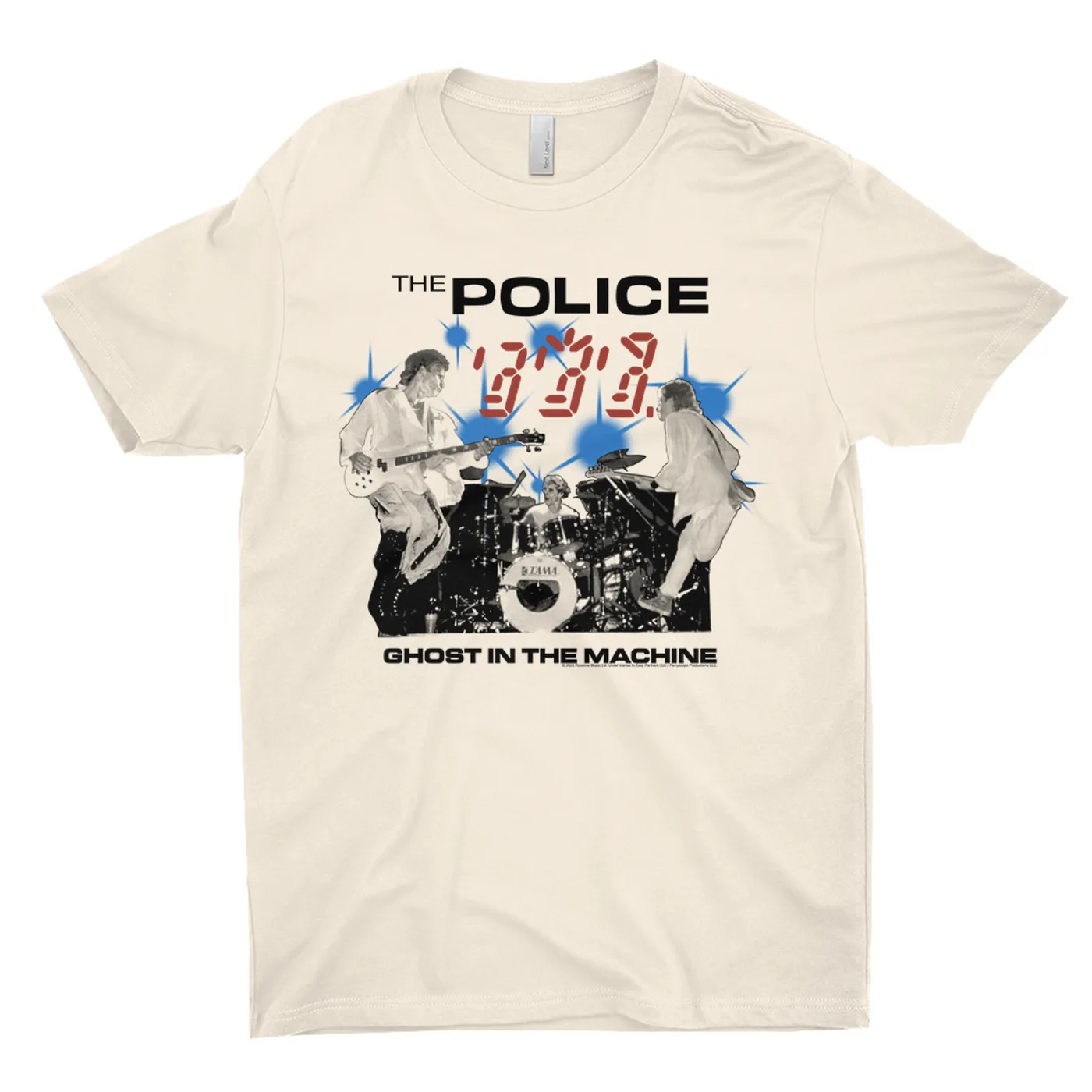 The Police T-Shirt | Live On Stage Ghost In The Machine The Police Shirt