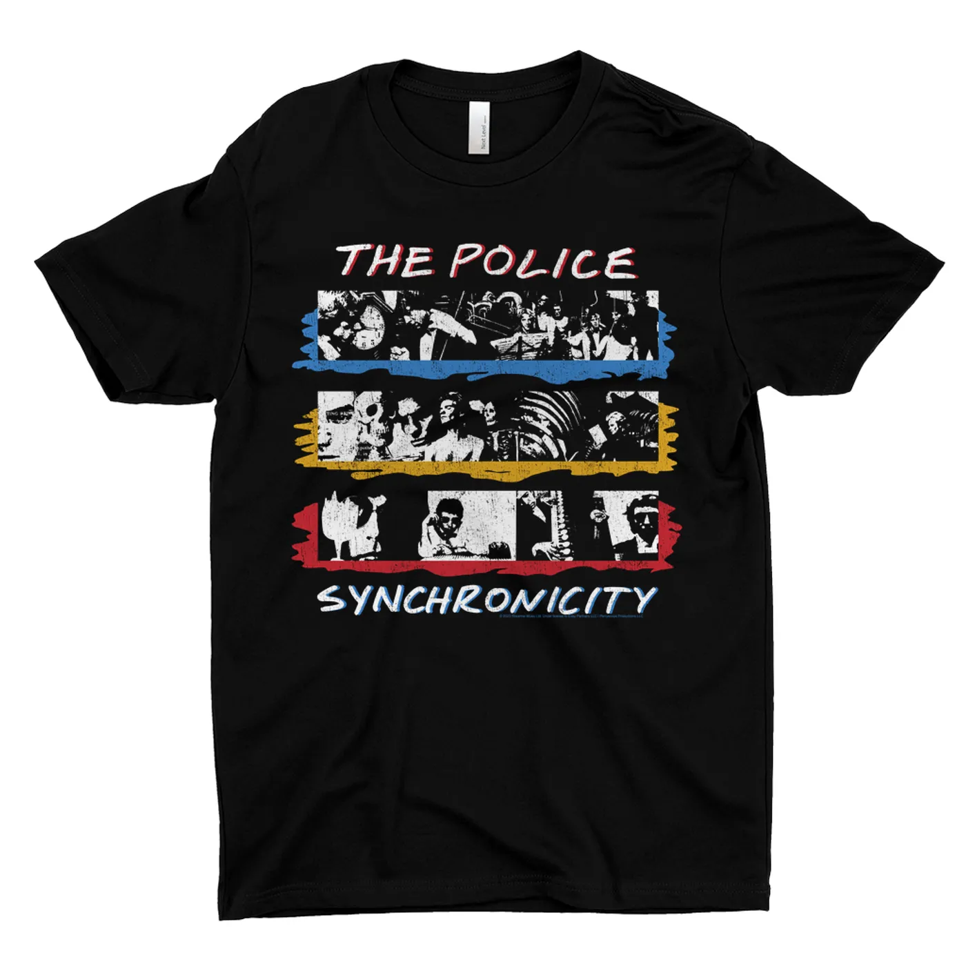 The Police T-Shirt | 1983 Synchronicity Album Design The Police Shirt