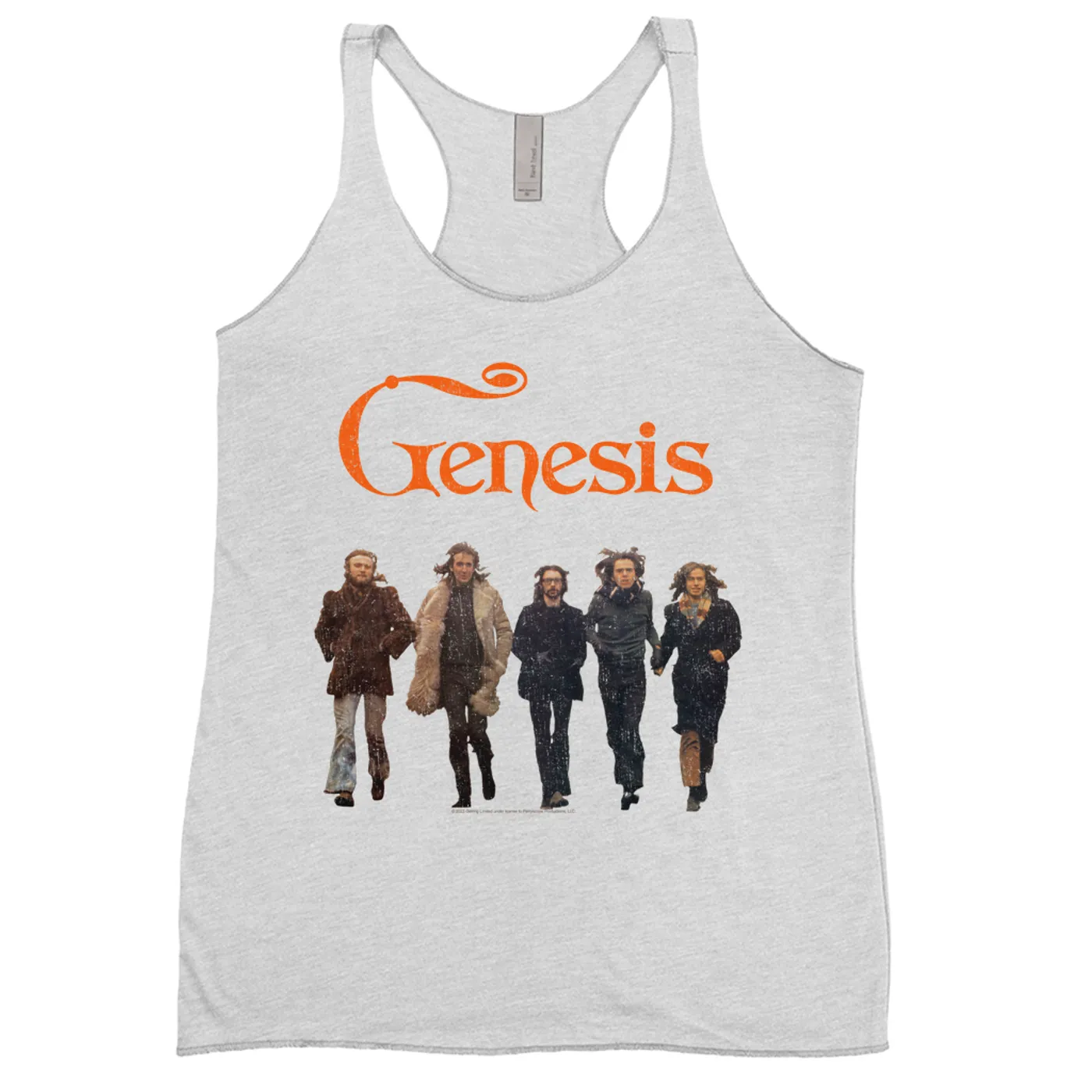 Genesis Ladies' Tank Top | The Early Years Photo Distressed Genesis Shirt