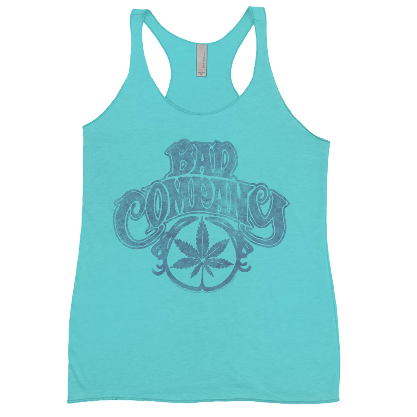 Bad Company Ladies' Tank Top | Early Smoke Logo Distressed Bad Company Shirt