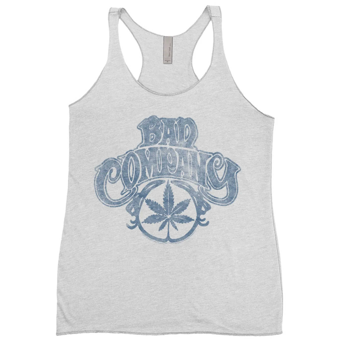 Bad Company Ladies' Tank Top | Early Smoke Logo Distressed Bad Company Shirt