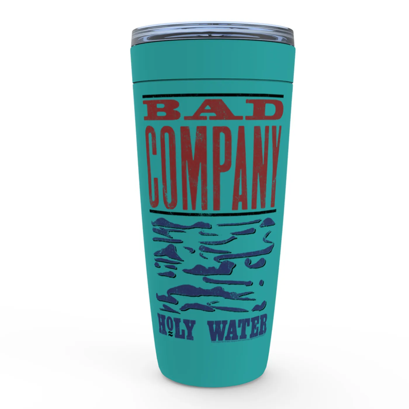 Bad Company Viking Tumbler | Holy Water Red Blue Album Design Bad Company Tumbler