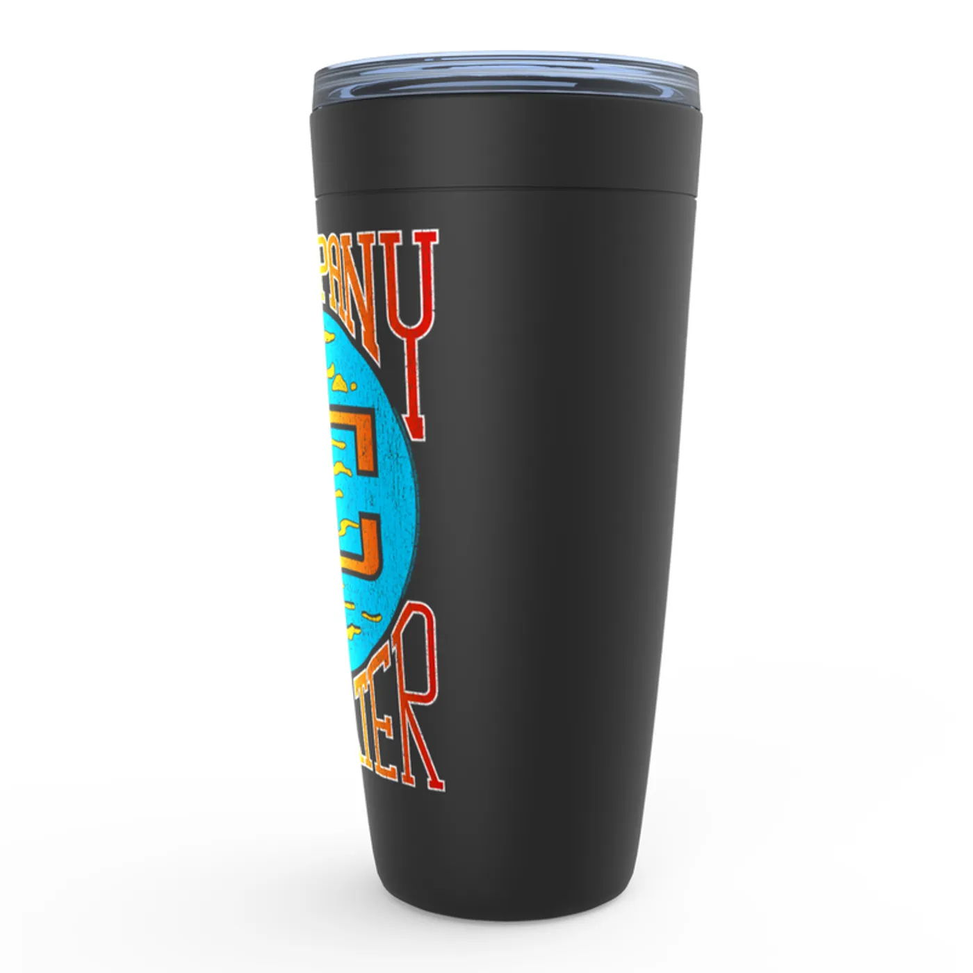 Bad Company Viking Tumbler | Retro Colorful Holy Water Distressed Bad Company Tumbler