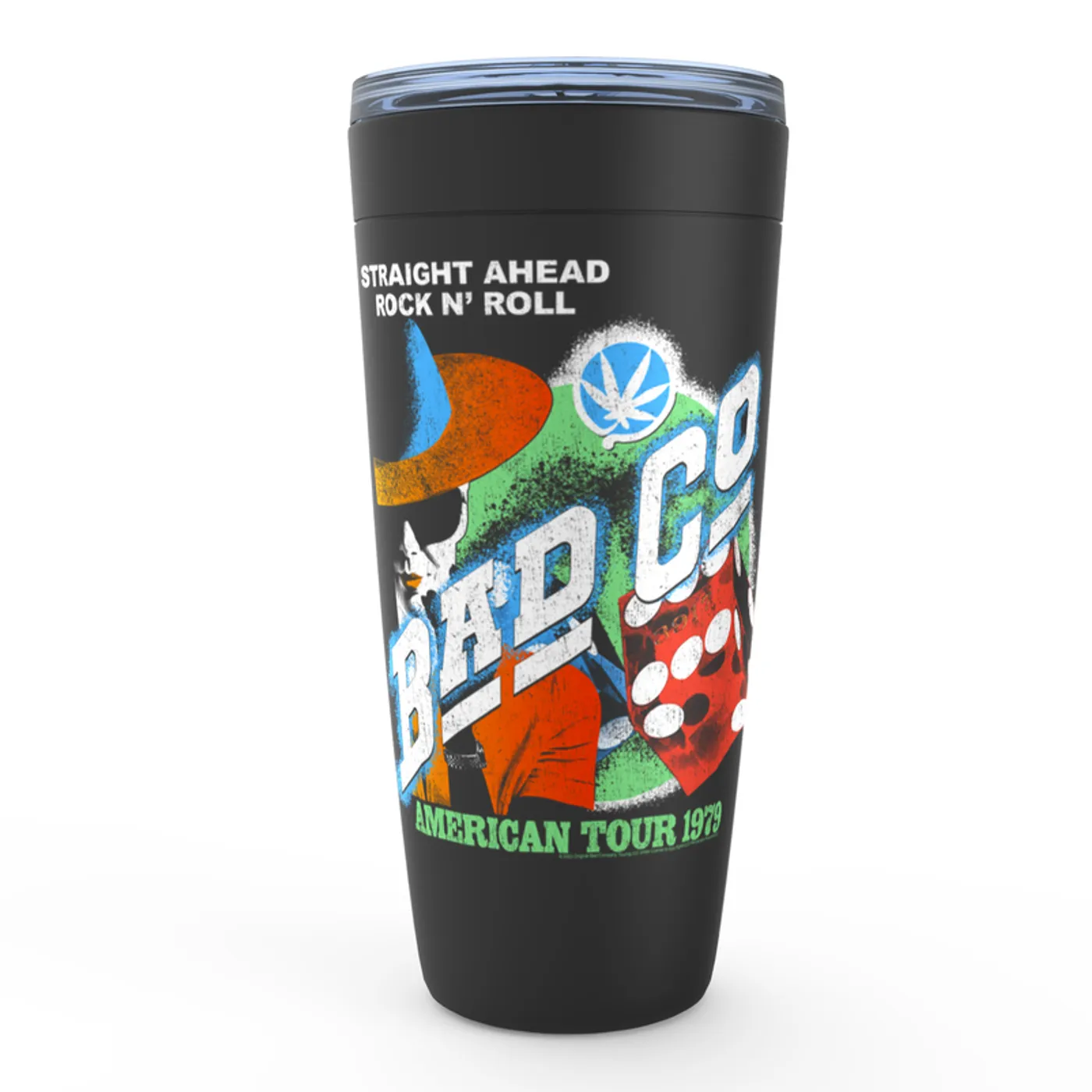 Bad Company Viking Tumbler | American Tour 1979 Vintage Distressed Bad Company Tumbler
