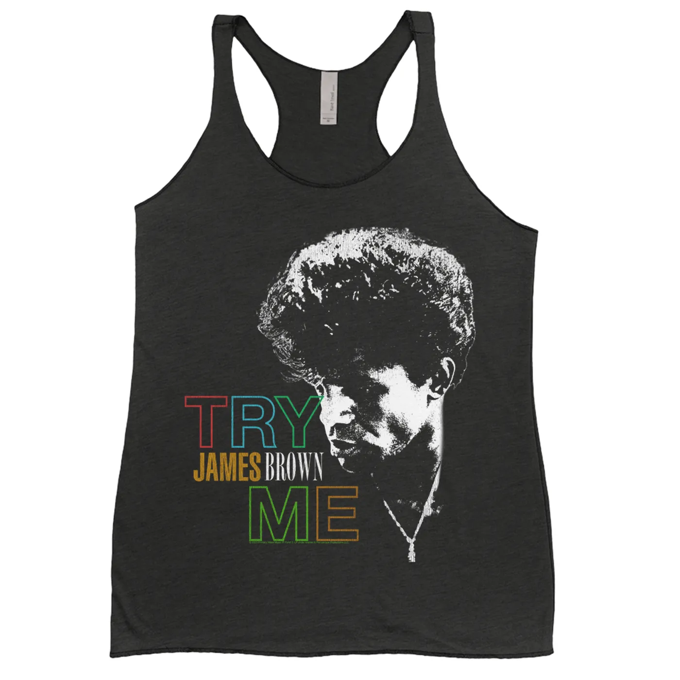 James Brown Ladies' Tank Top | Primary Colors Try Me James Brown Shirt
