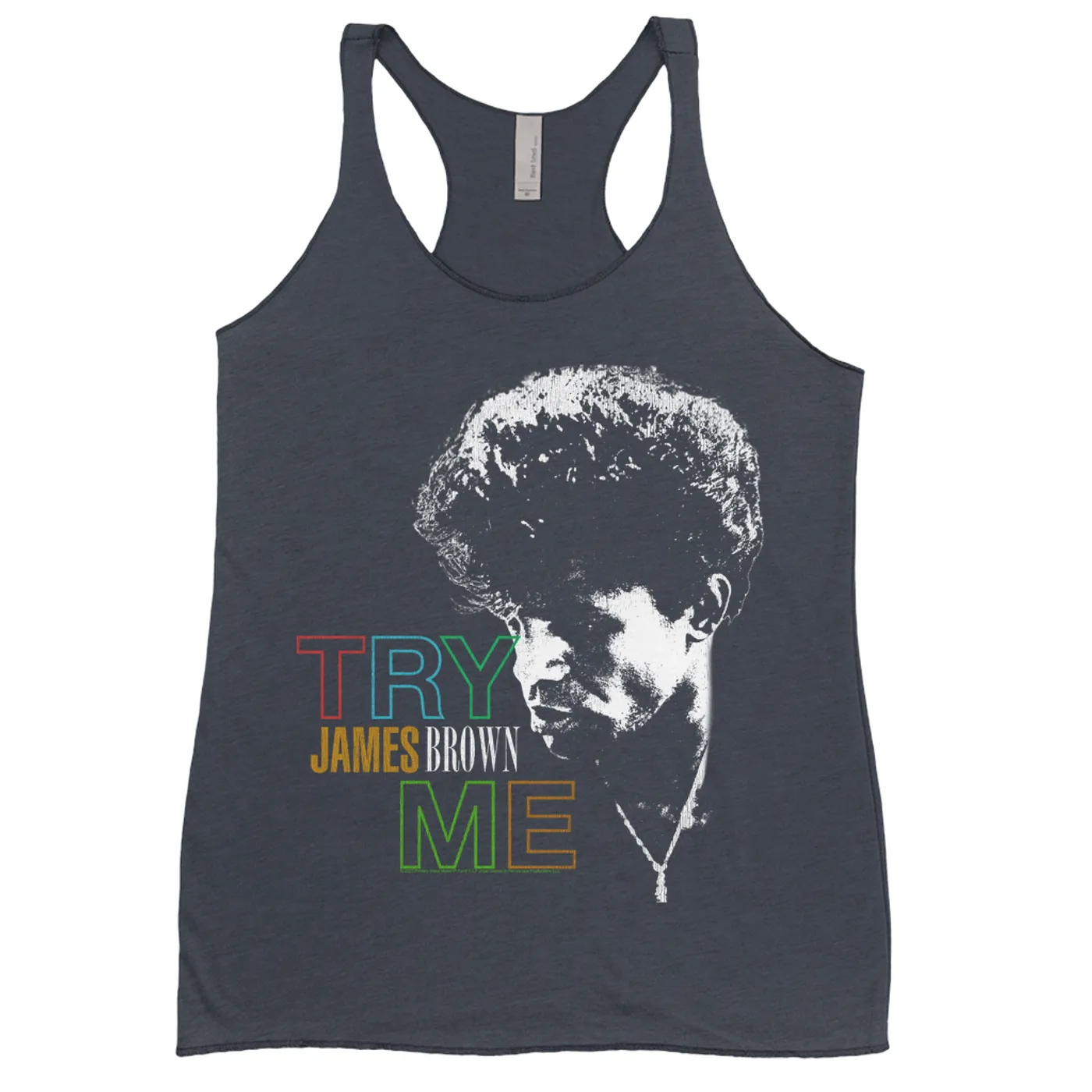 James Brown Ladies' Tank Top | Primary Colors Try Me James Brown Shirt