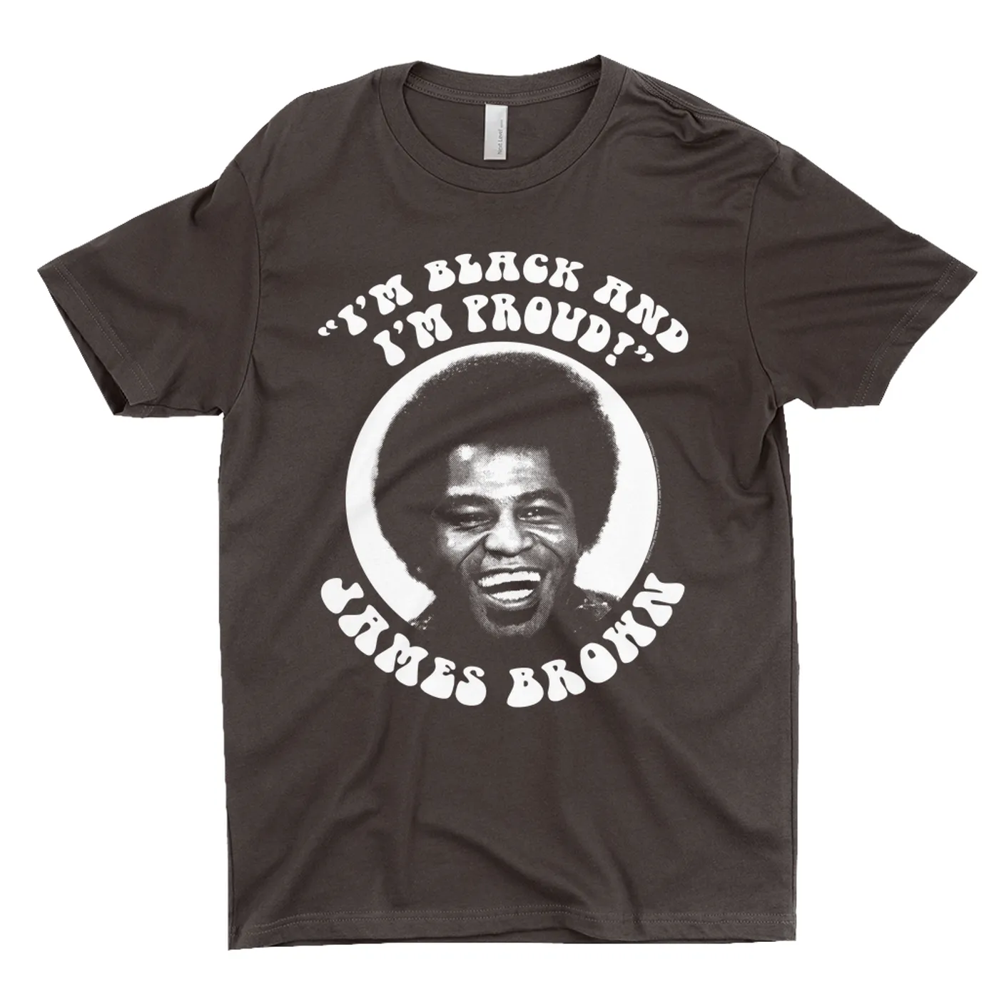 James Brown T-Shirt | I'm Black And I'm Proud Halftone Design James Brown Shirt