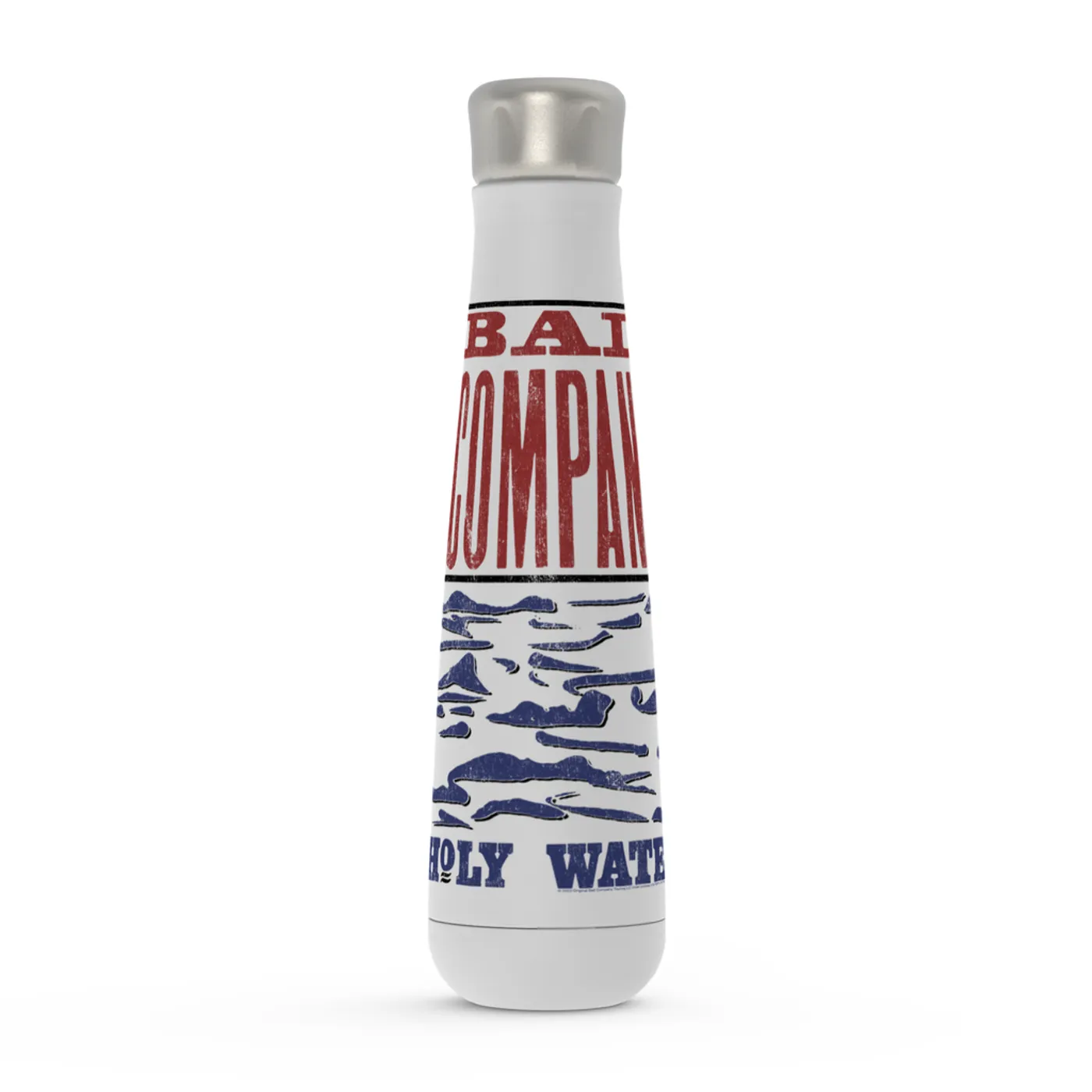 Bad Company Water Bottle | Holy Water Red Blue Album Design Bad Company Water Bottle
