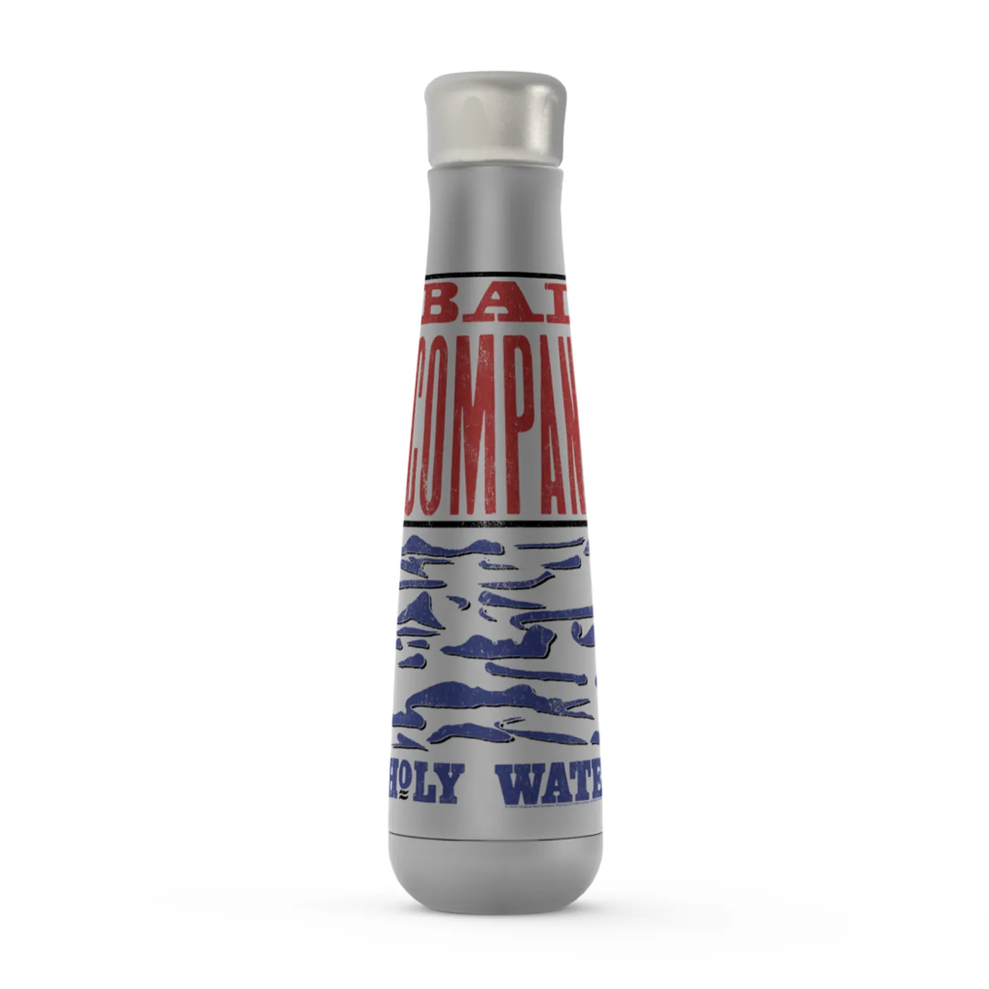 Bad Company Water Bottle | Holy Water Red Blue Album Design Bad Company Water Bottle