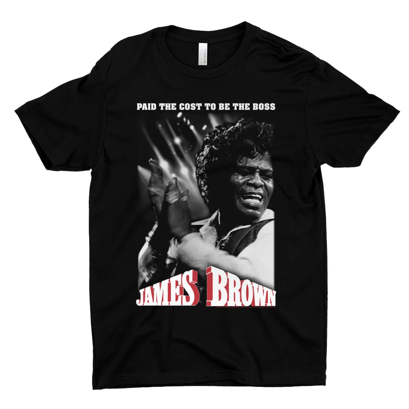 James Brown T-Shirt | Paid The Cost To The Boss James Brown Shirt