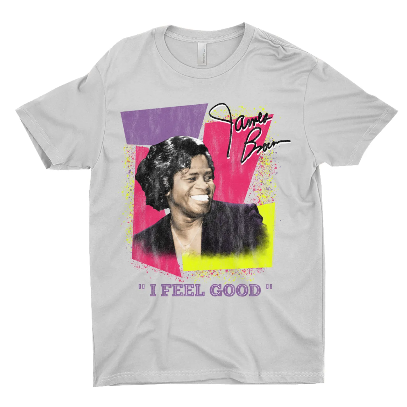 James Brown T-Shirt | Neon I Feel Good James Brown Shirt