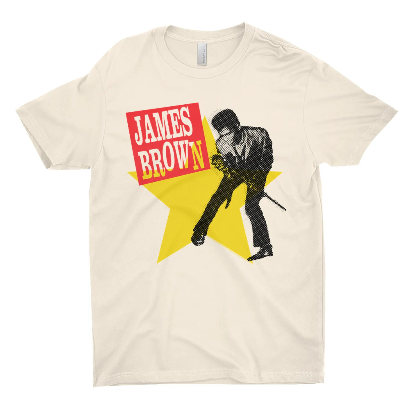 James Brown T-Shirt | Album Red Halftone Image James Brown Shirt