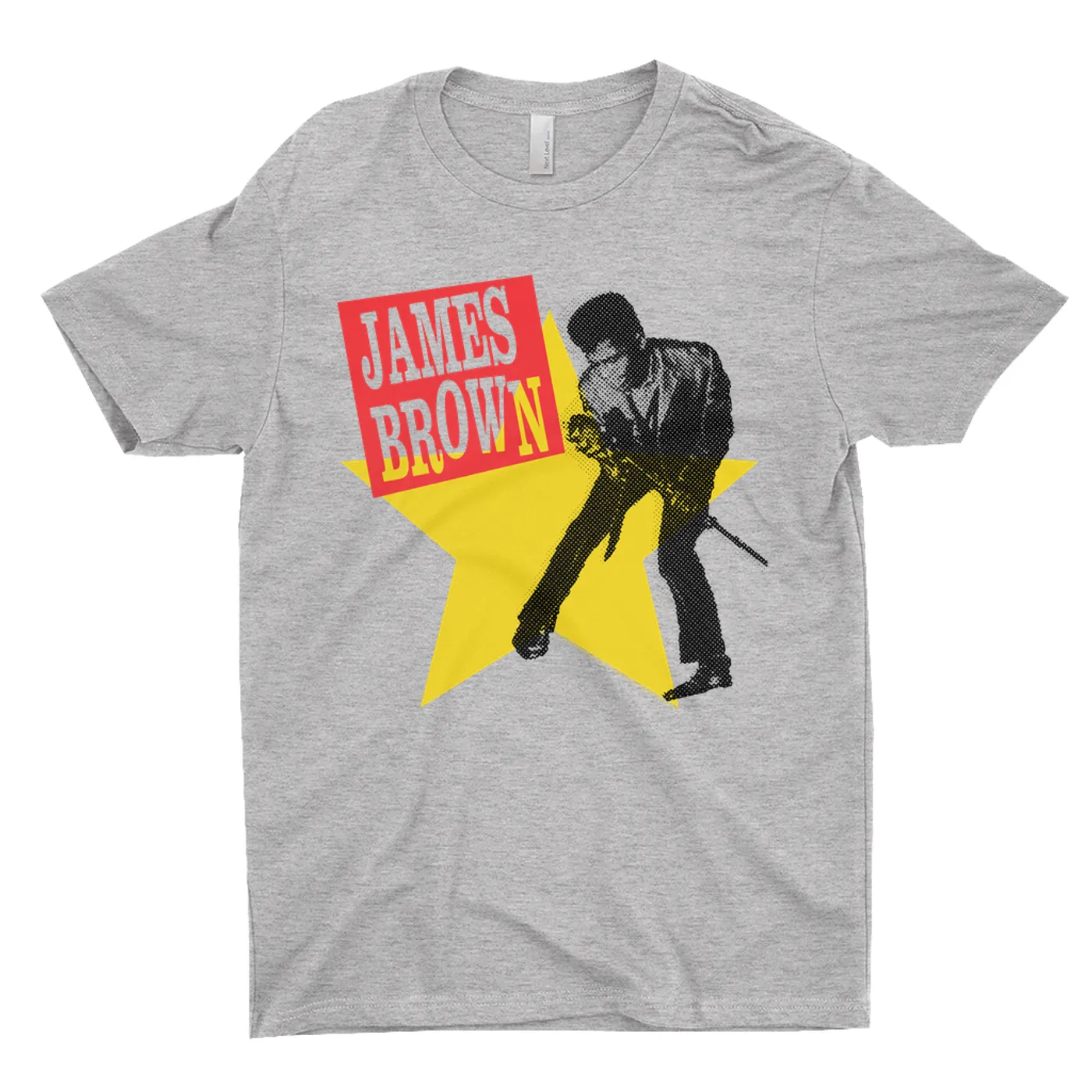 James Brown T-Shirt | Album Red Halftone Image James Brown Shirt