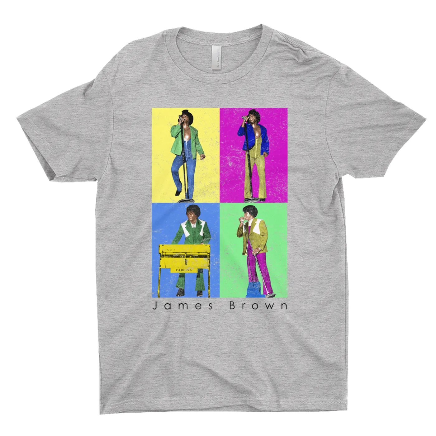 James Brown T-Shirt | Pop Art Sex Machine Dance Moves James Brown Shirt