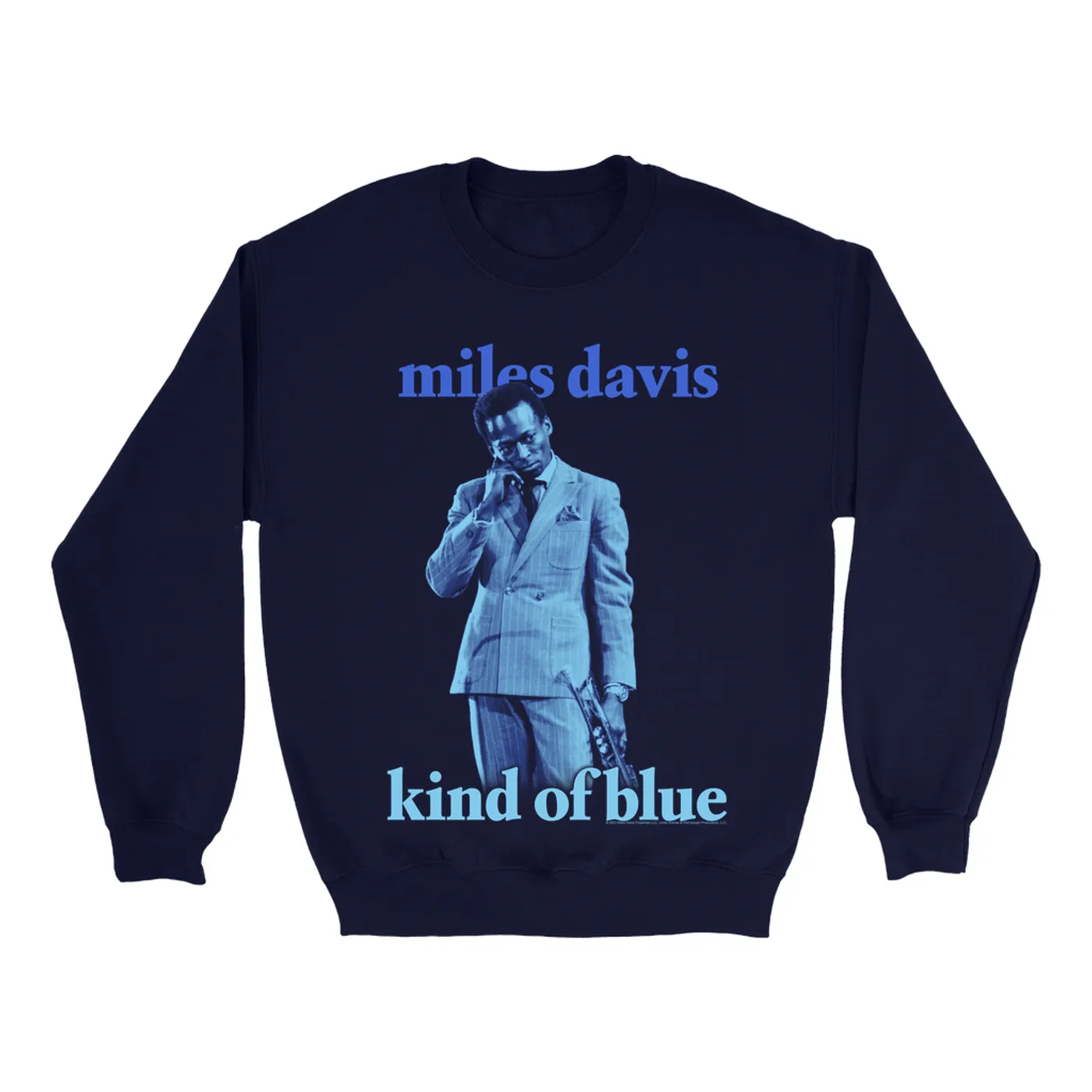 Miles Davis Sweatshirt | Kind Of Blue Miles Davis Sweatshirt