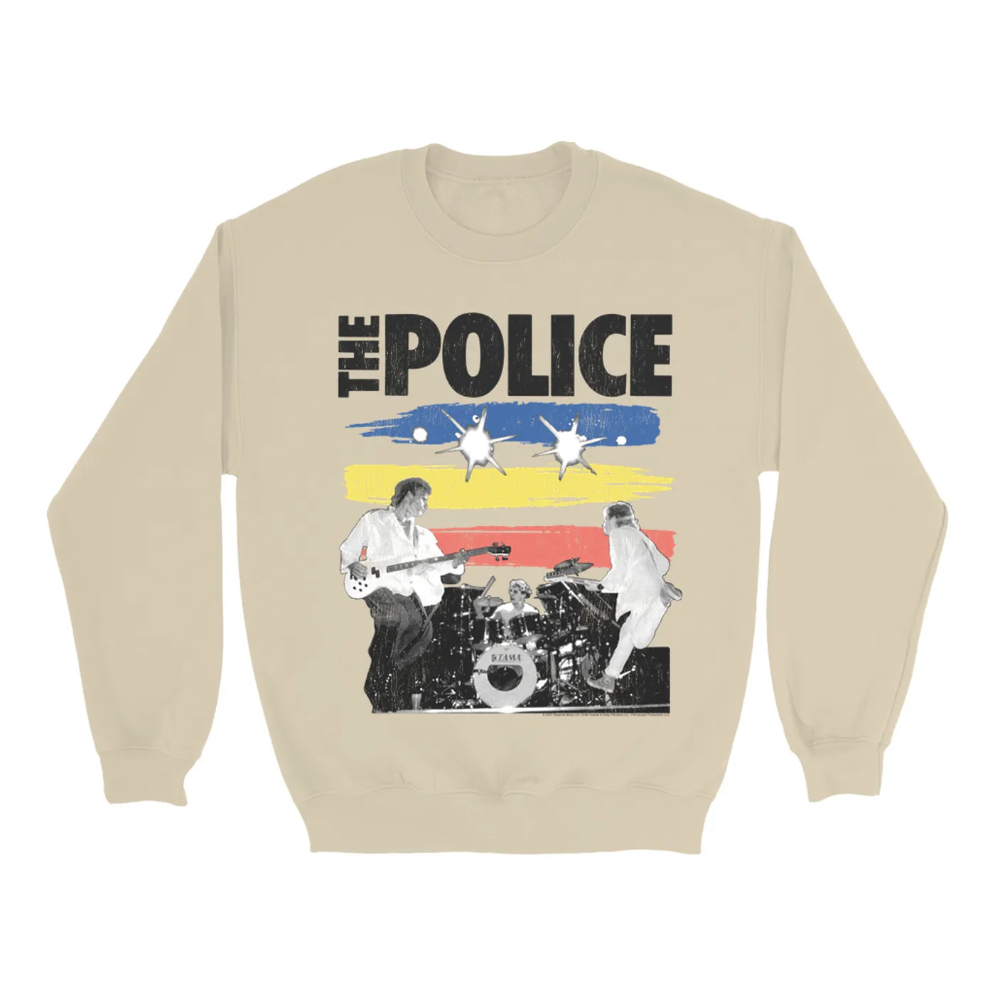 The Police Sweatshirt | Synchronicity Live In Concert The Police Sweatshirt