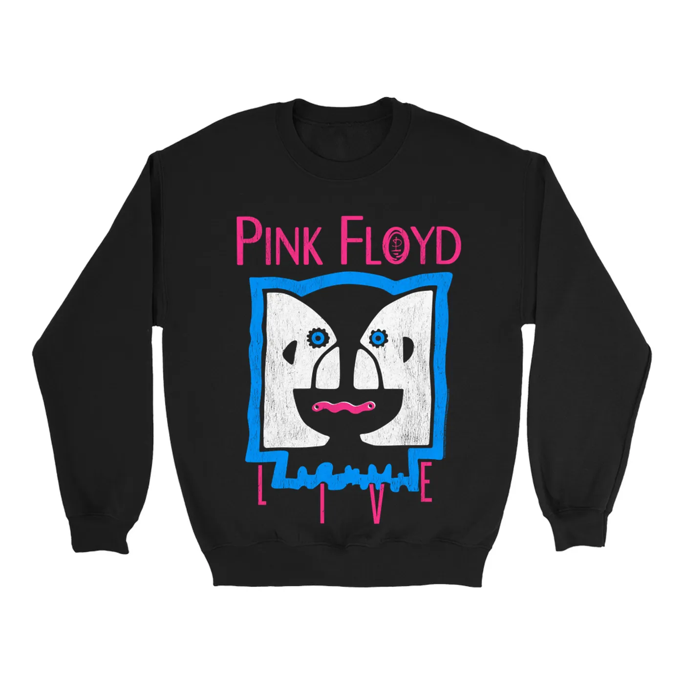 Pink Floyd Sweatshirt | Division Bell LIVE Distressed Pink Floyd Sweatshirt