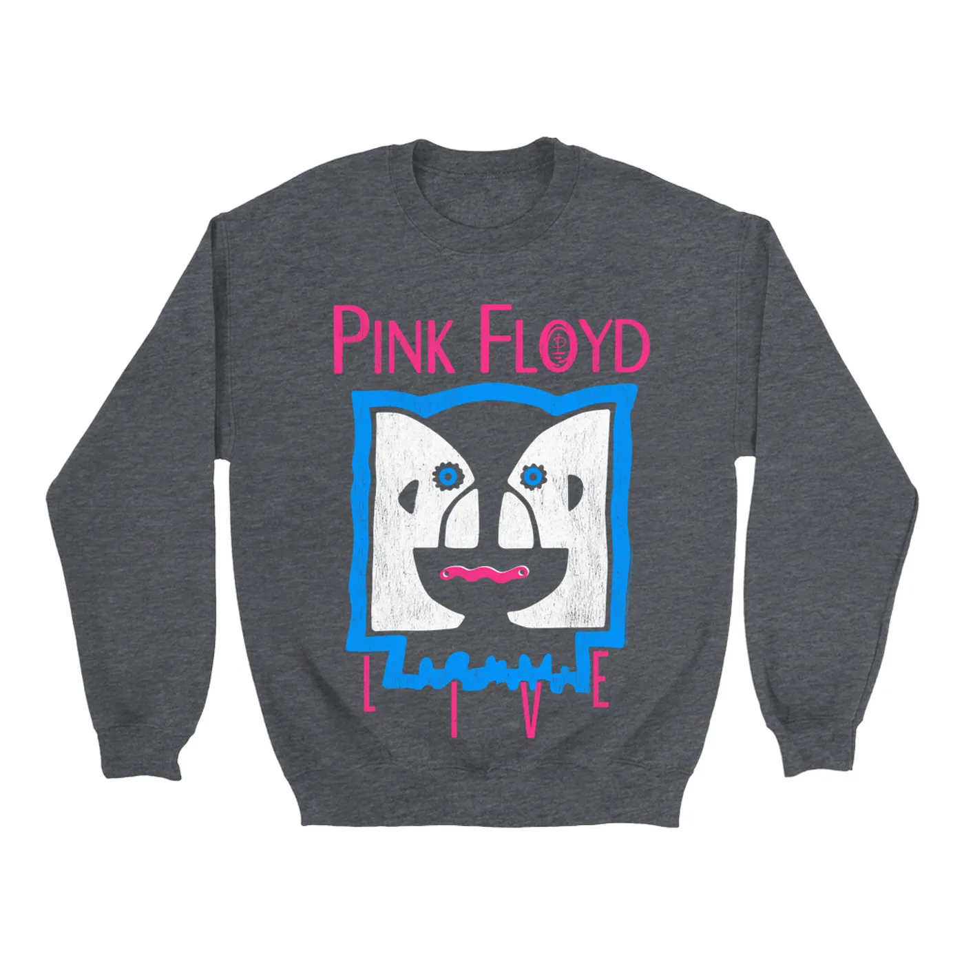 Pink Floyd Sweatshirt | Division Bell LIVE Distressed Pink Floyd Sweatshirt
