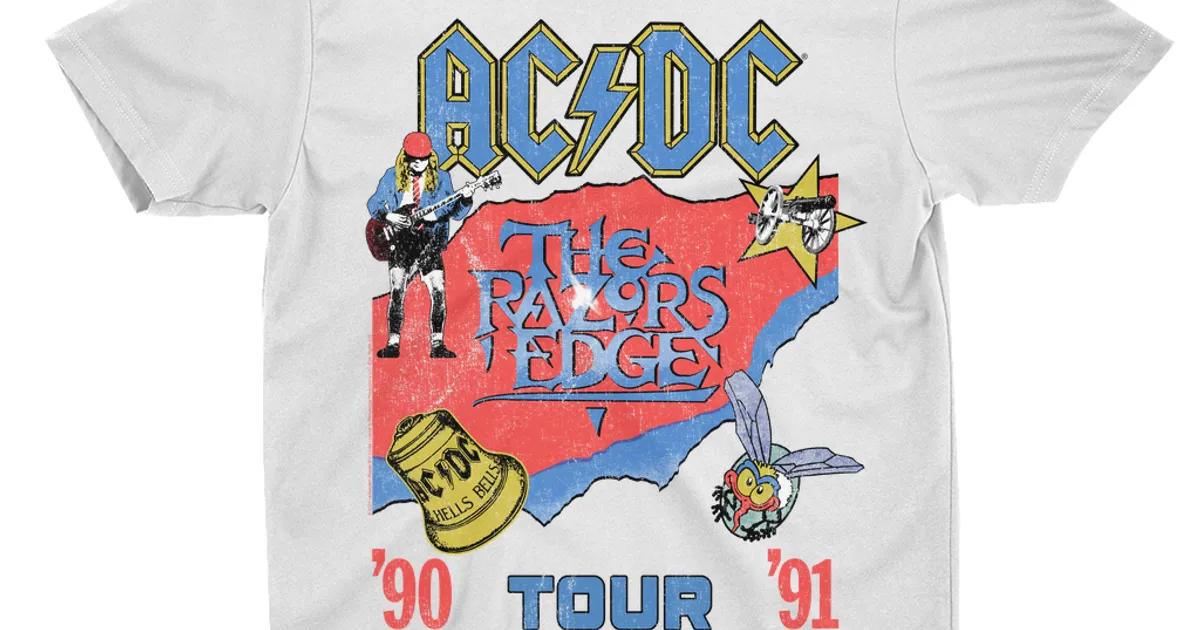 AC/DC T-Shirt | The Razors Edge Tour 90-91 Shirt