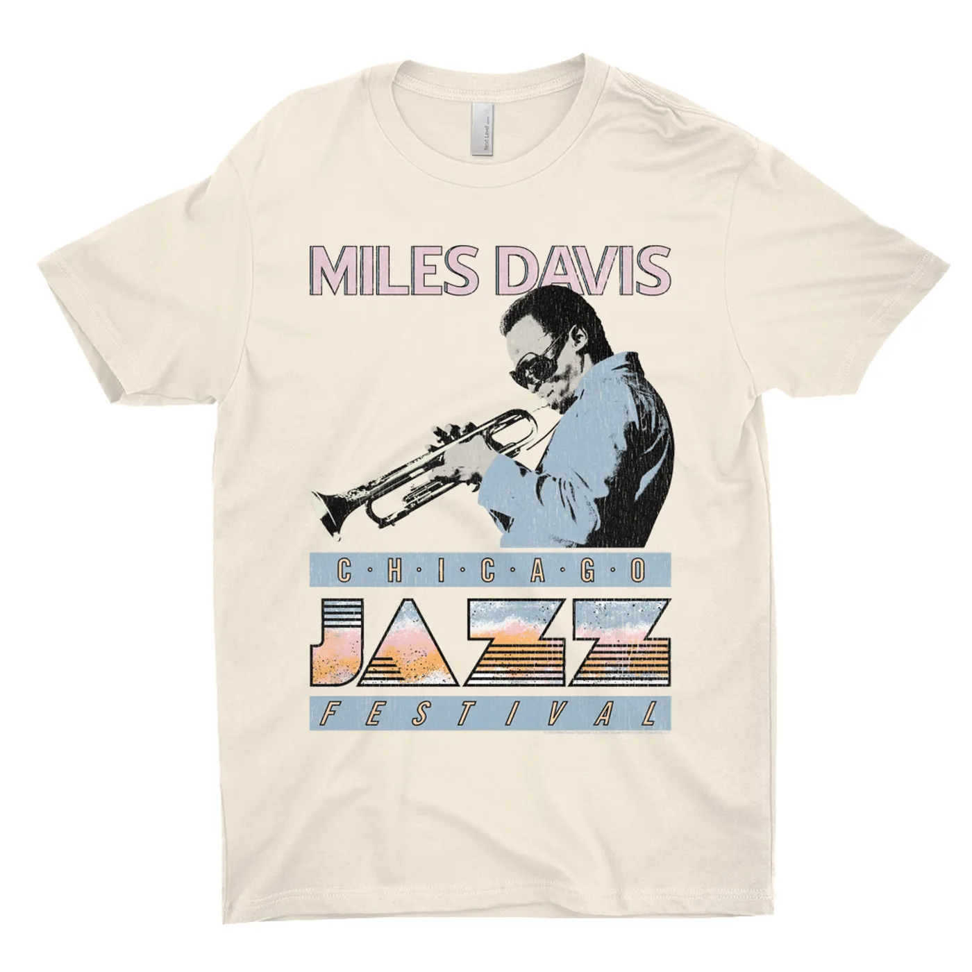 Miles Davis T-Shirt | Jazz Festival Chicago (Merchbar Exclusive) Miles Davis Shirt