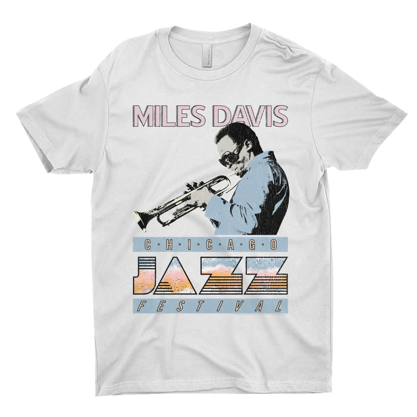 Miles Davis T-Shirt | Jazz Festival Chicago (Merchbar Exclusive) Miles Davis Shirt