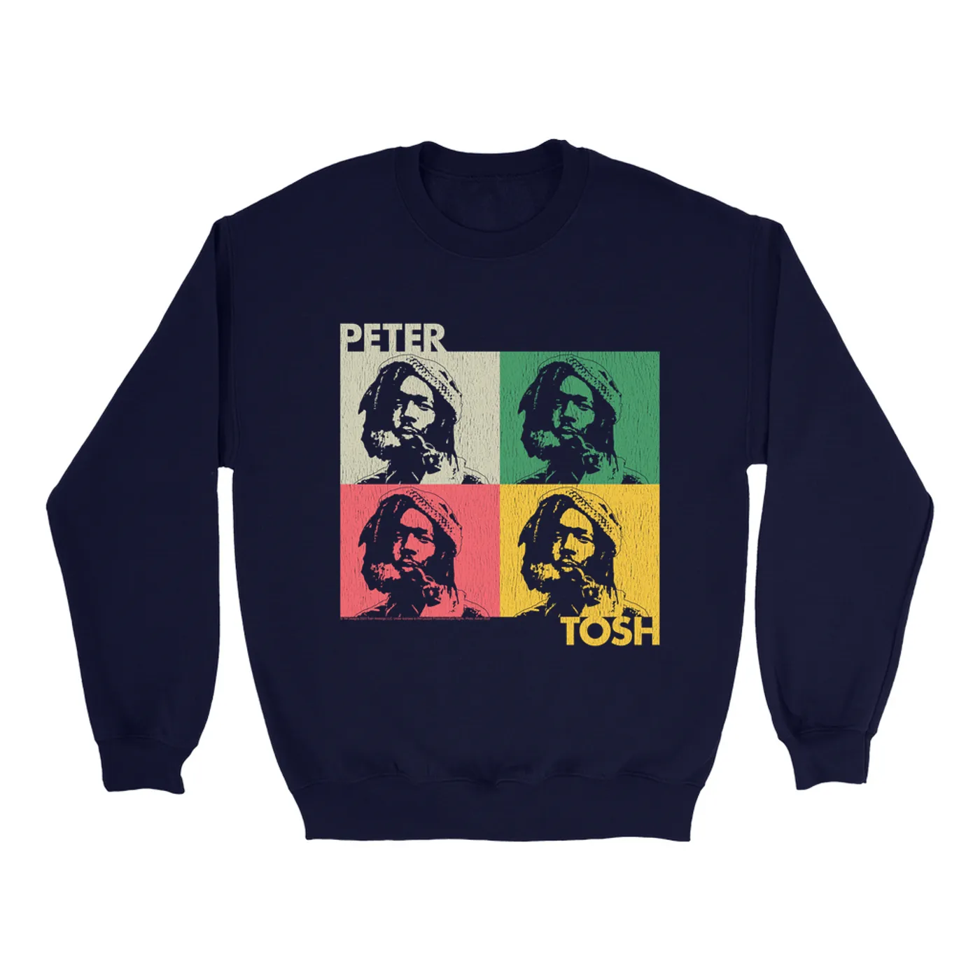 Peter Tosh Sweatshirt | Rasta Pop Art (Merchbar Exclusive) Peter Tosh Sweatshirt