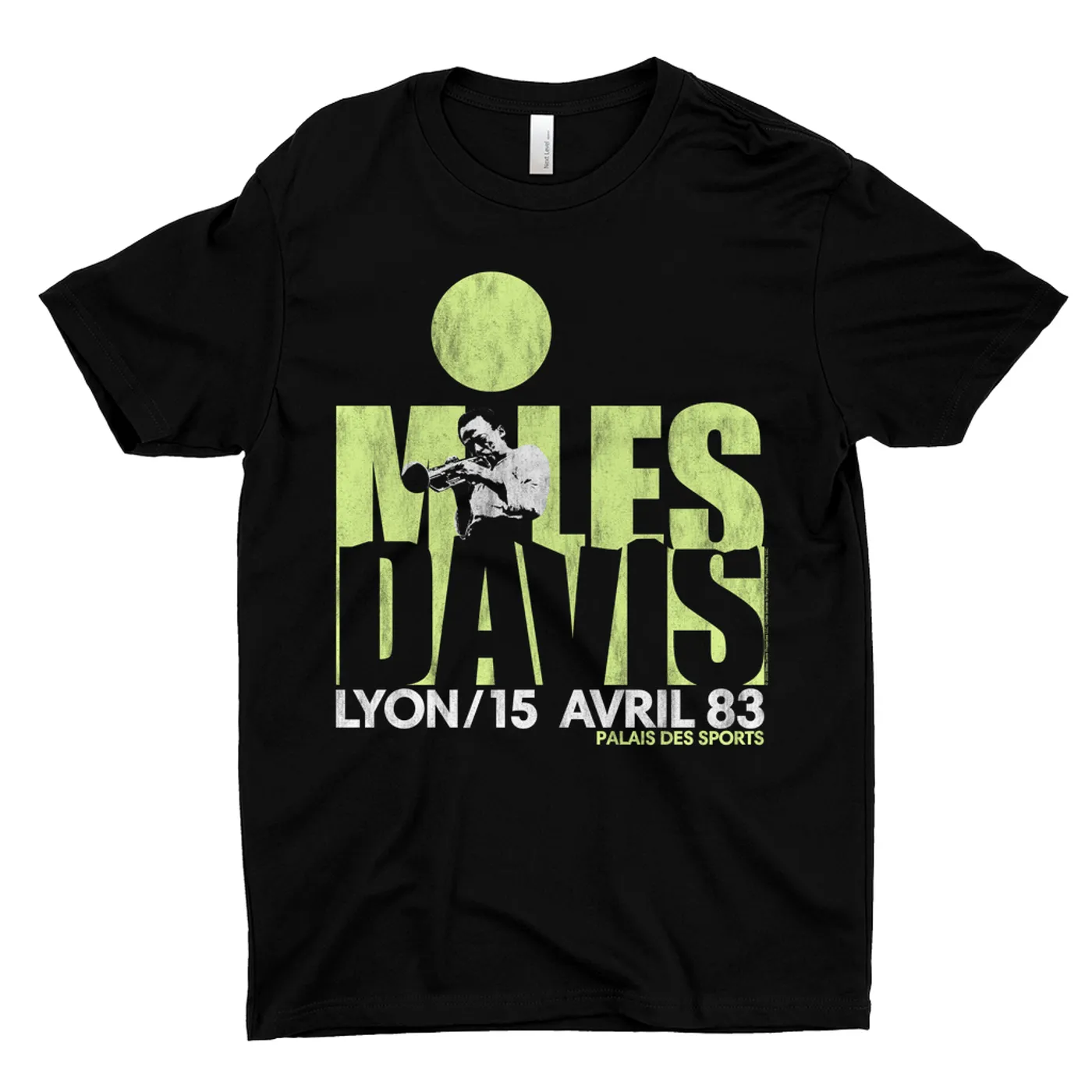 Miles Davis T-Shirt | Lyon Live Performance 1983 Miles Davis Shirt