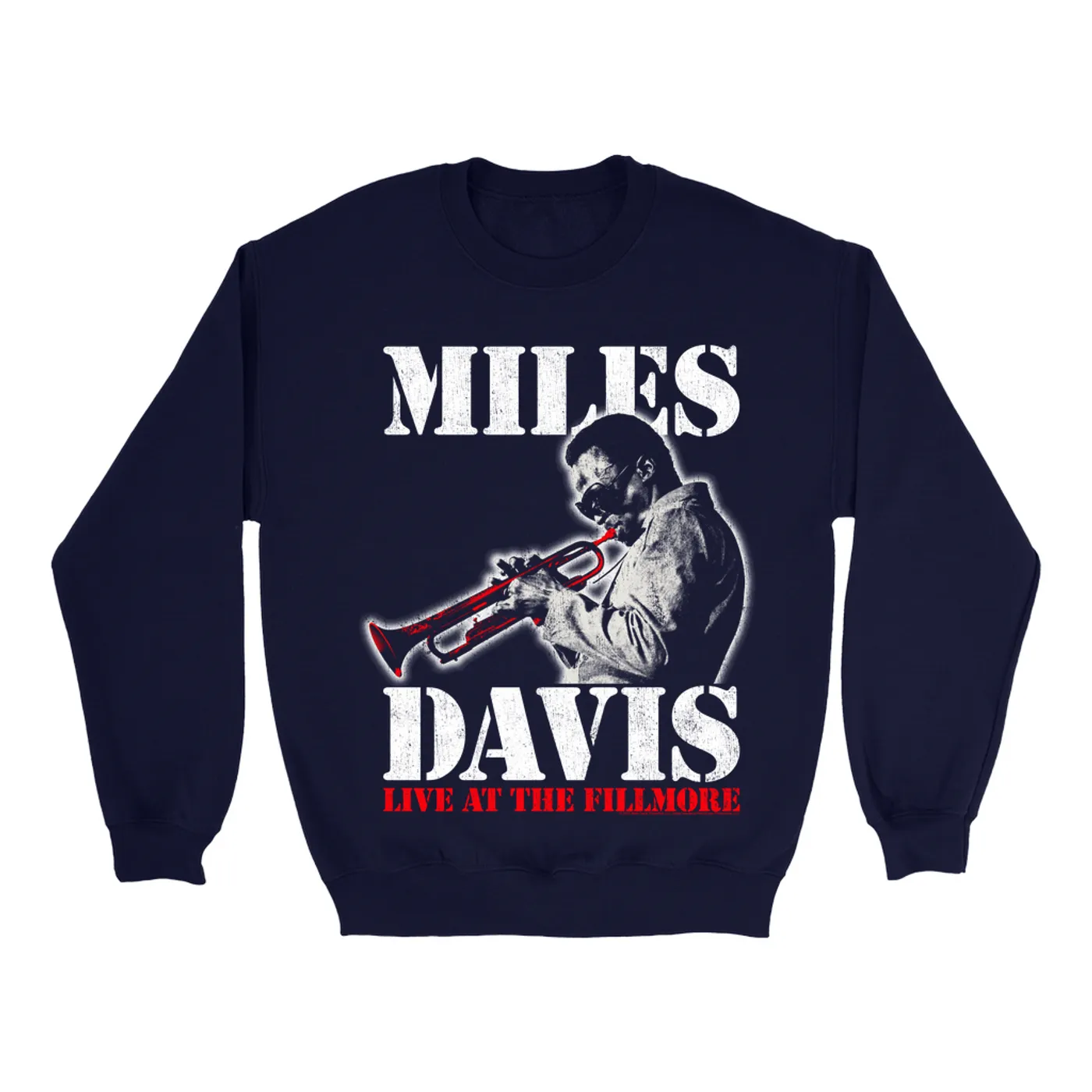Miles Davis Sweatshirt | LIVE At Fillmore (Merchbar Exclusive) Miles Davis Sweatshirt