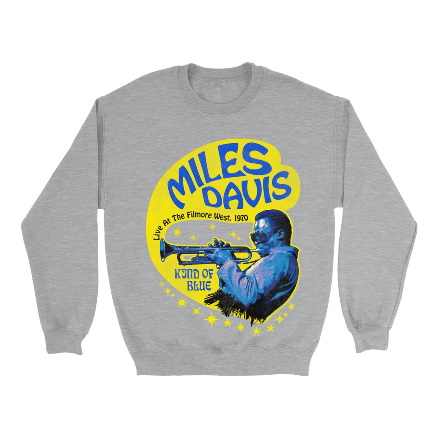 Miles Davis Sweatshirt | Kind Of Blue Live 1970 Miles Davis Sweatshirt