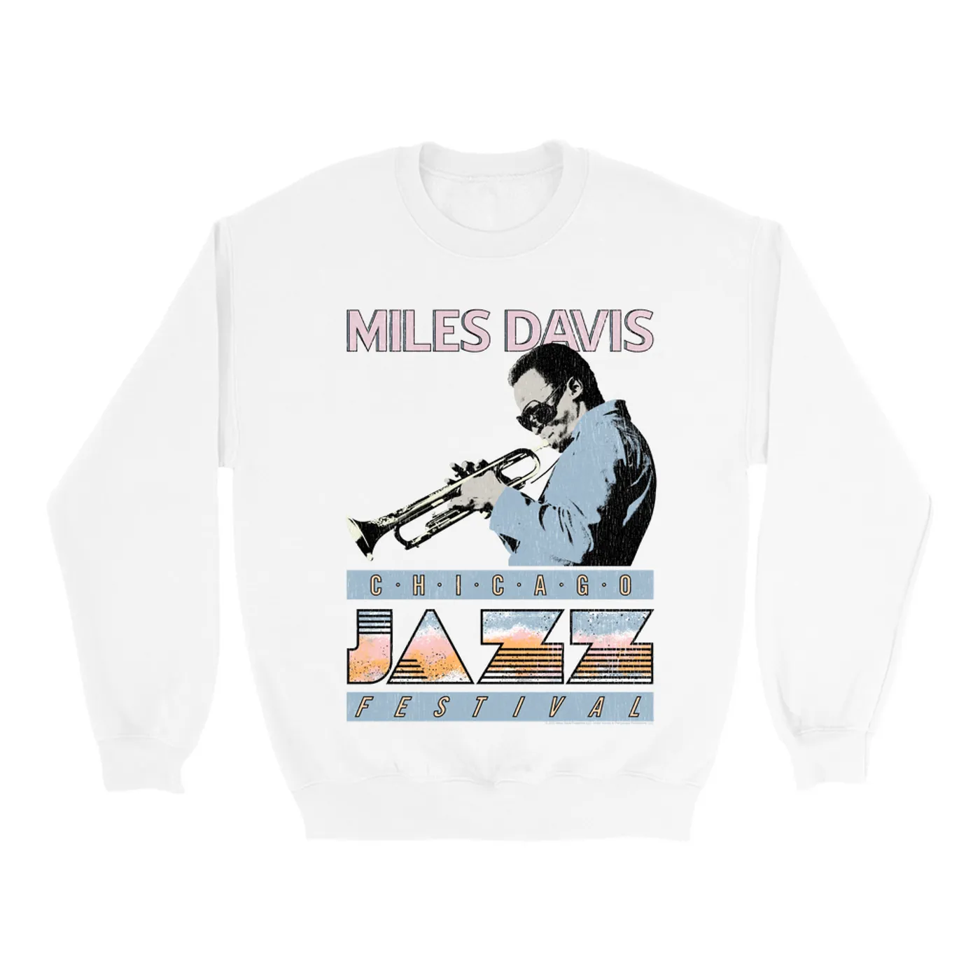 Miles Davis Sweatshirt | Jazz Festival Chicago (Merchbar Exclusive) Miles Davis Sweatshirt