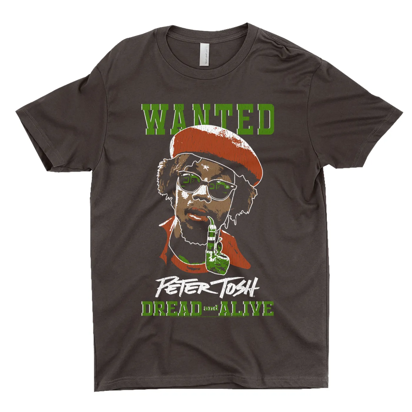Peter Tosh T-Shirt | Wanted Dread And Live (Merchbar Exclusive) Peter Tosh Shirt