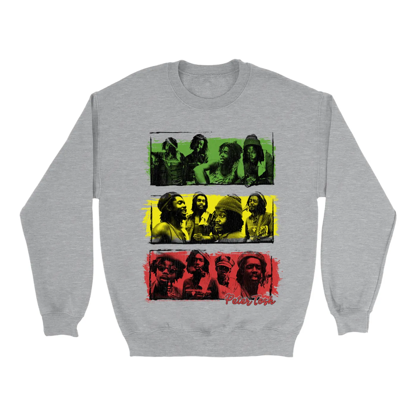 Peter Tosh Sweatshirt | Reggae Photo Collage (Merchbar Exclusive) Peter Tosh Sweatshirt