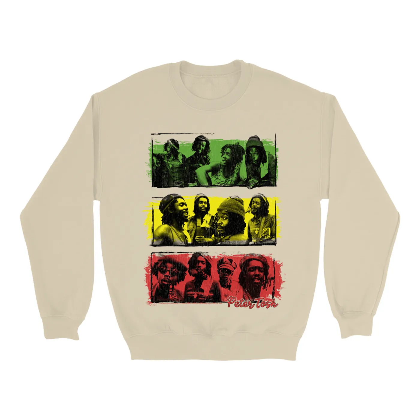 Peter Tosh Sweatshirt | Reggae Photo Collage (Merchbar Exclusive) Peter Tosh Sweatshirt