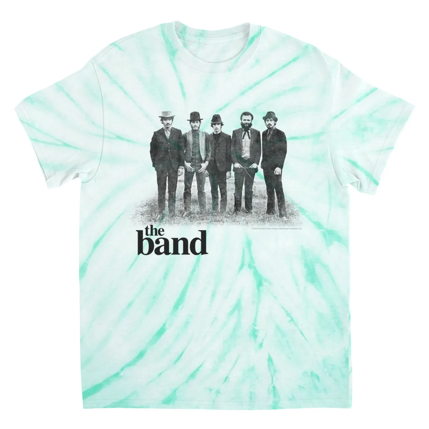 The Band T-Shirt | The Band Group Photo The Band Tie Dye Shirt