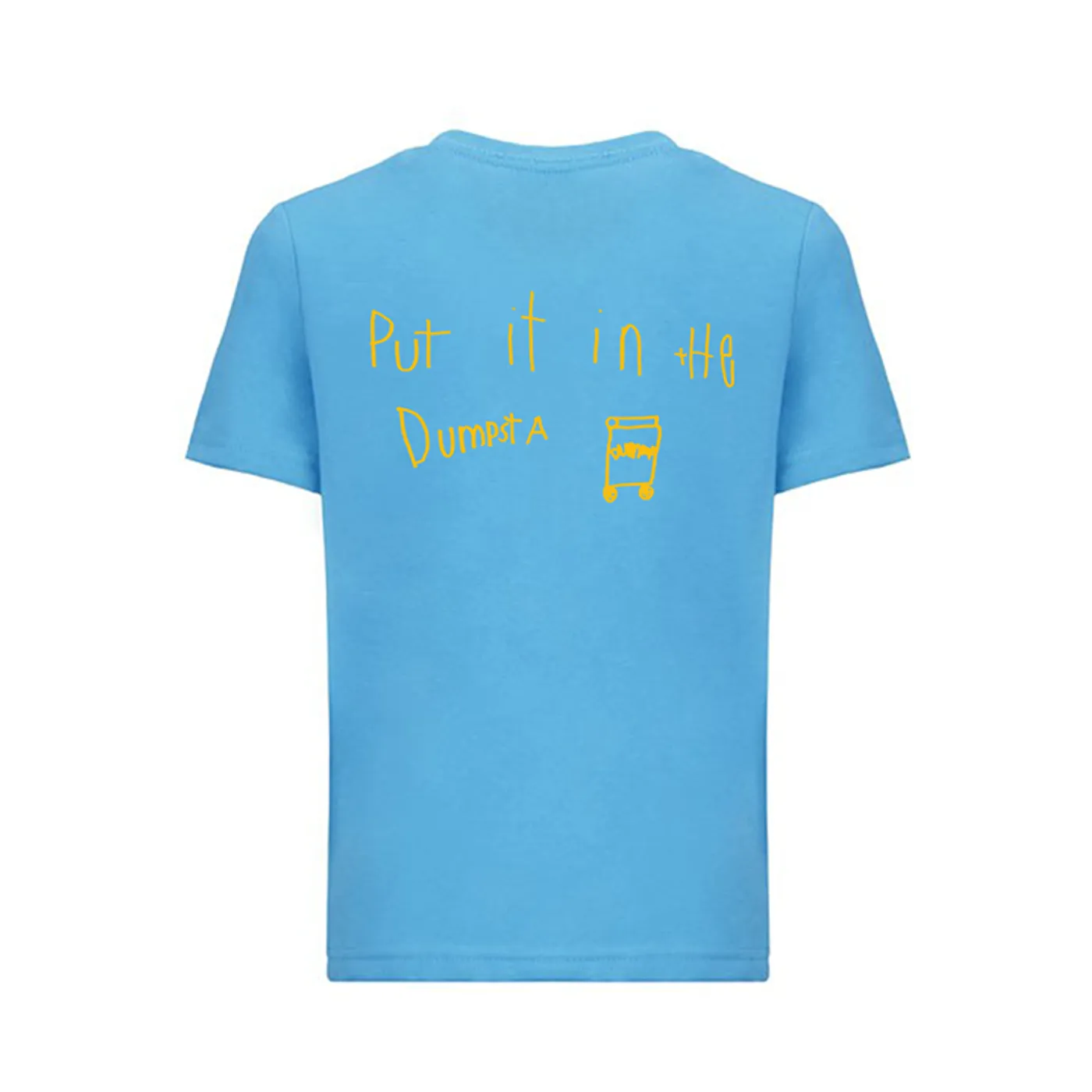 Dumpstaphunk Kids Retro Tee - TURQUOISE
