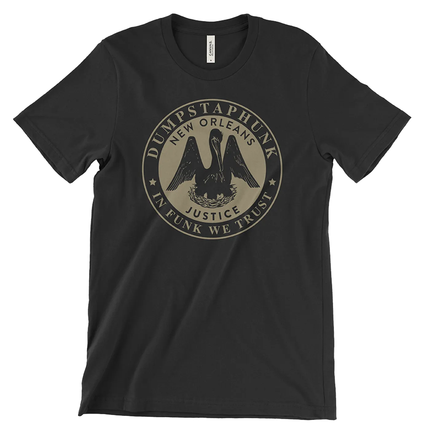Dumpstaphunk Justice Tee - Black