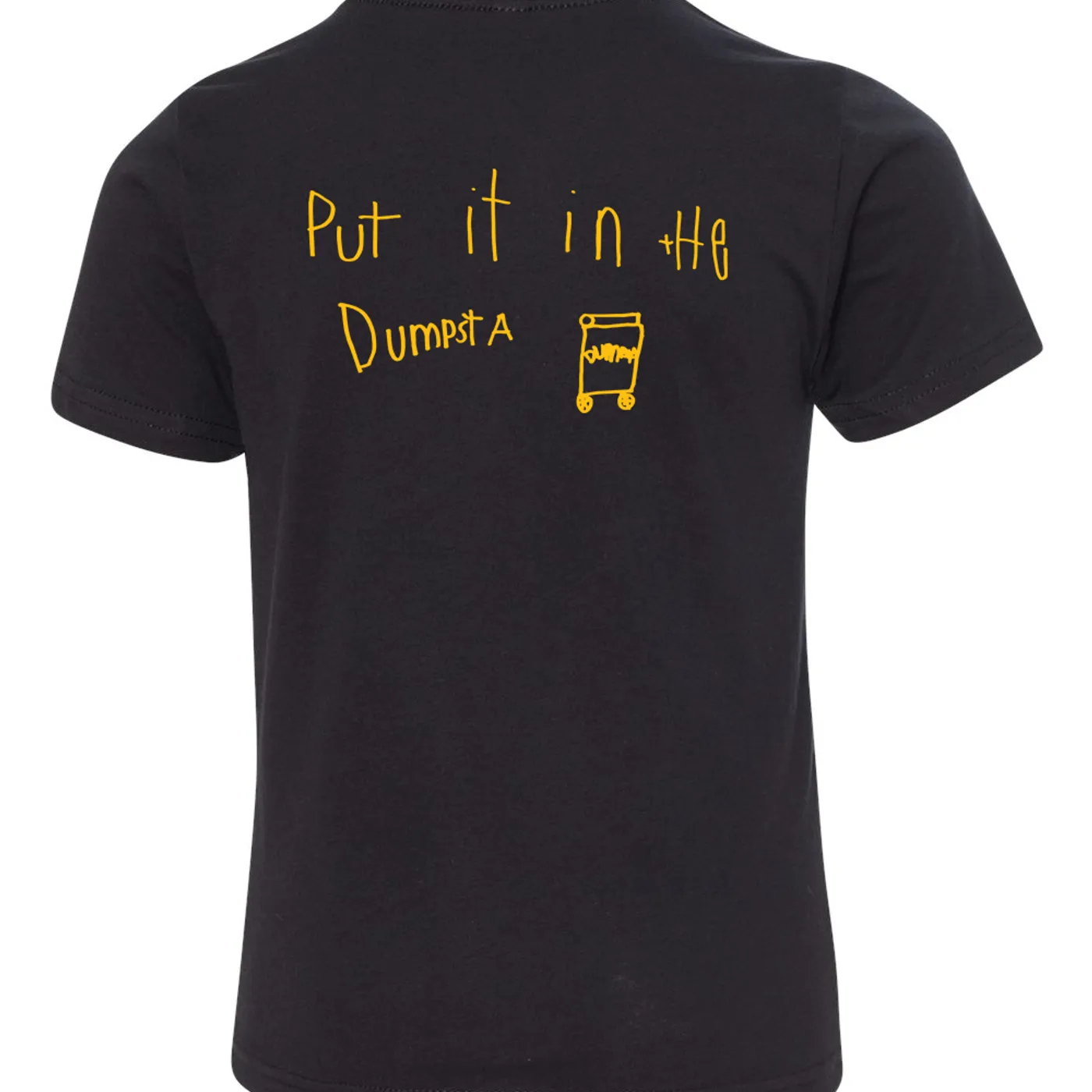 Dumpstaphunk Kids Retro Tee - BLACK