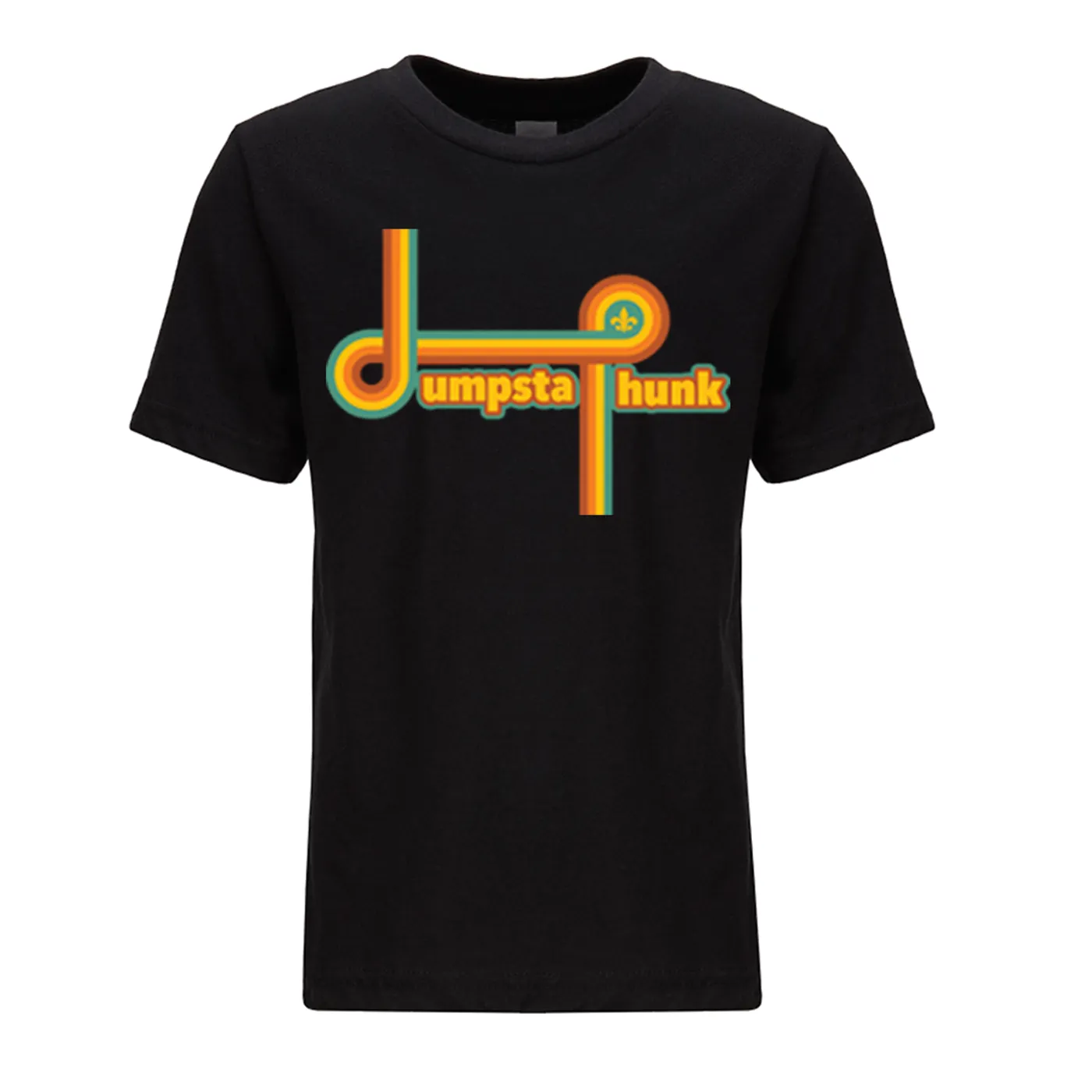 Dumpstaphunk Kids Retro Tee - BLACK