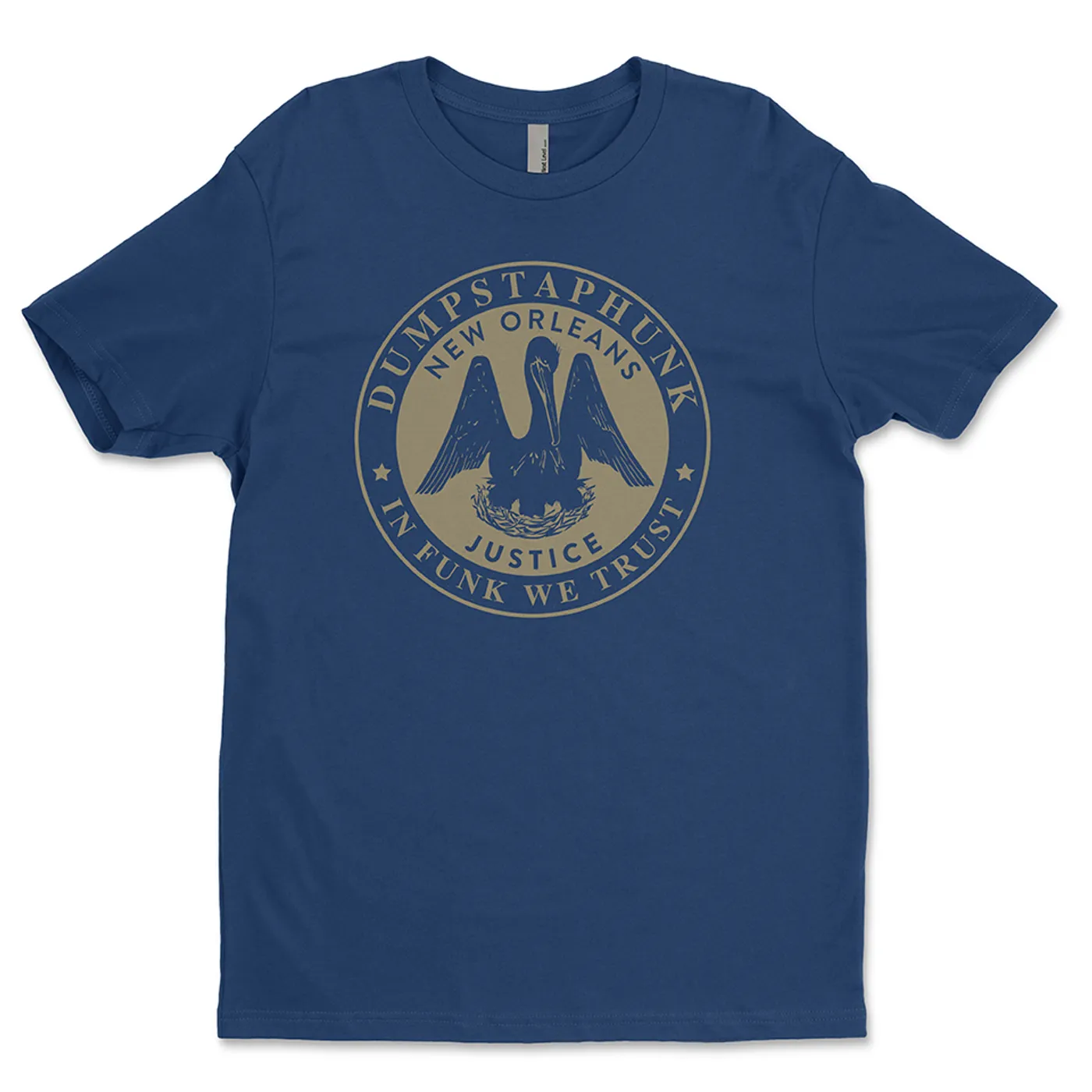 Dumpstaphunk Men's Justice Tee - Cool Blue