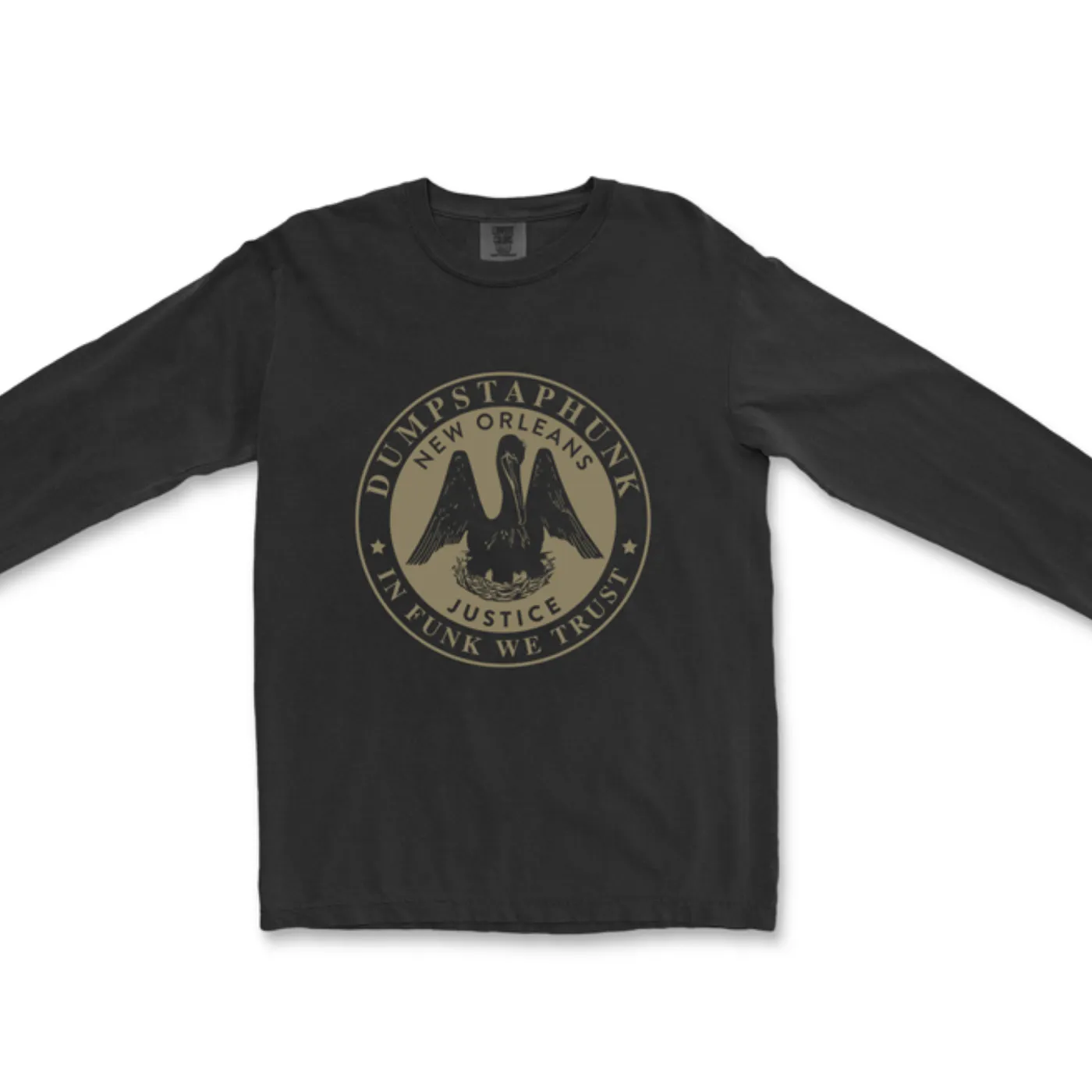 Dumpstaphunk Justice Long Sleeve Tee - Black